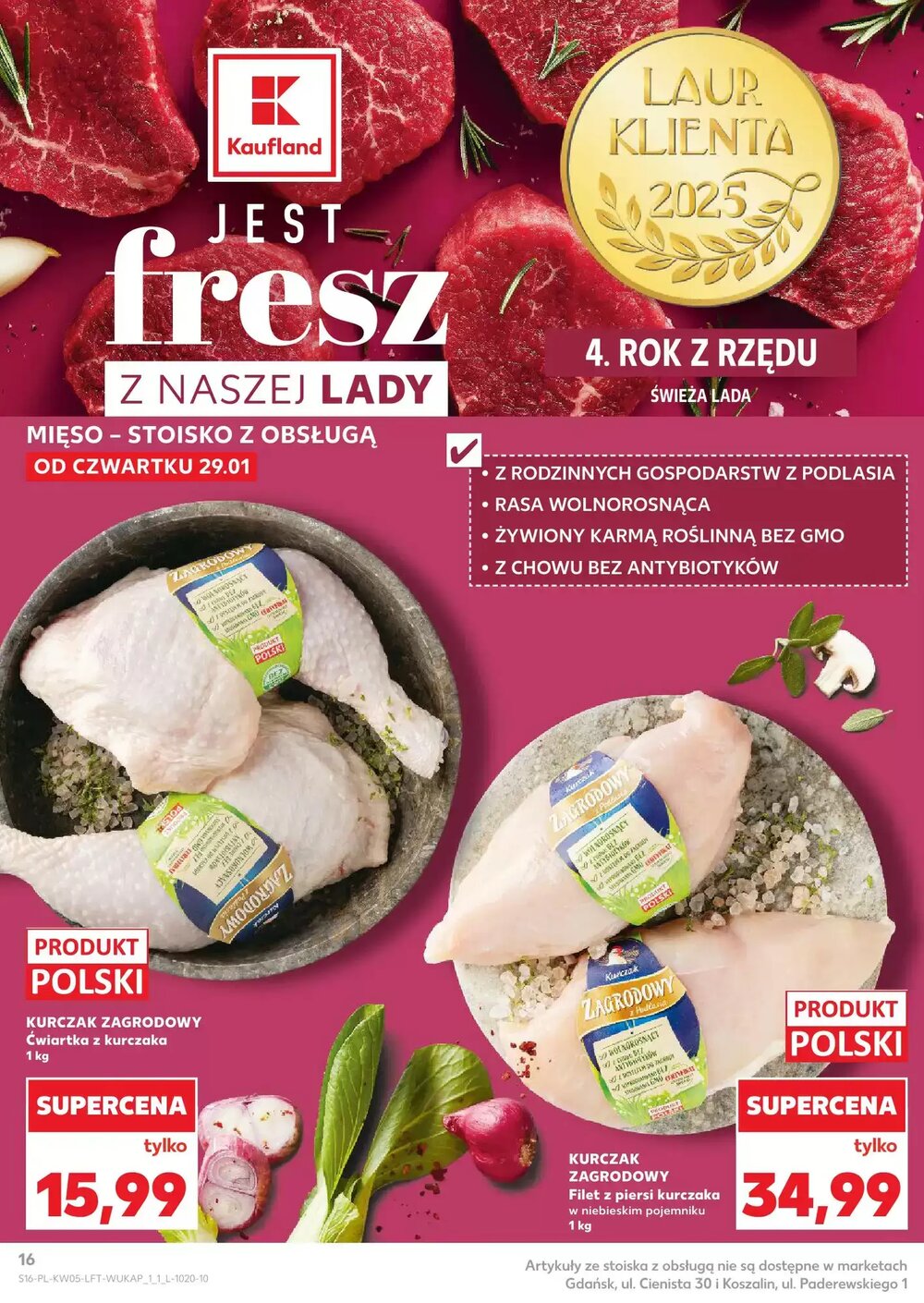 Gazetka promocyjna Kaufland  ważna od 29.01.2026 - Strona 16.