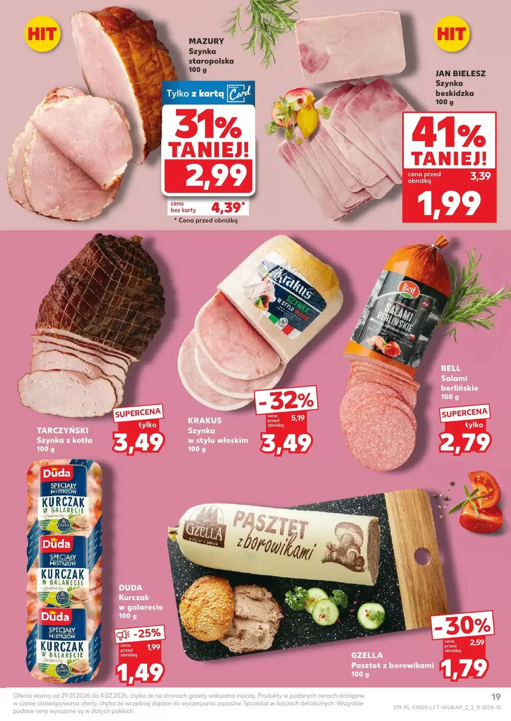 Gazetka promocyjna Kaufland  ważna od 29.01.2026 - Strona 19.
