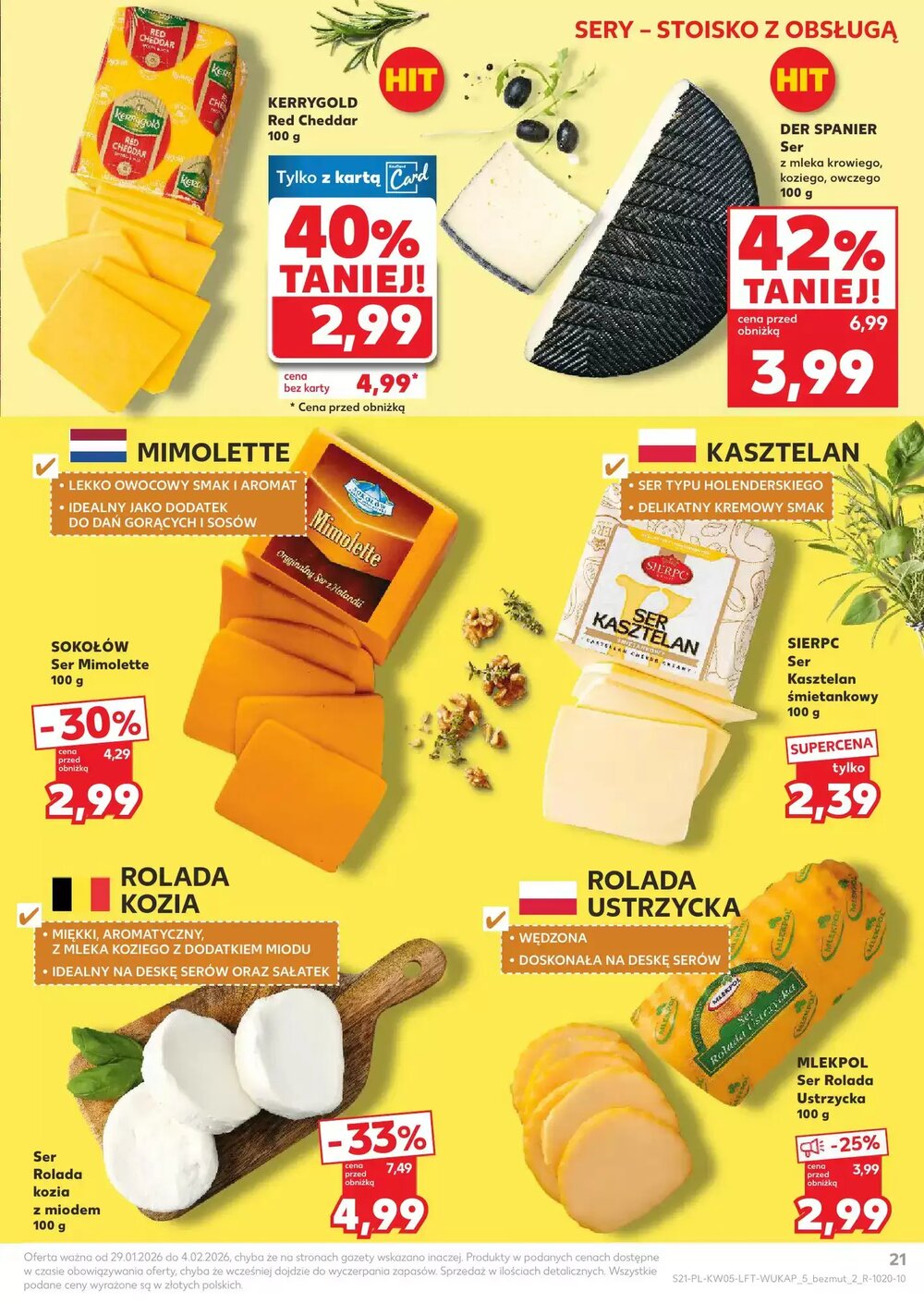 Gazetka promocyjna Kaufland  ważna od 29.01.2026 - Strona 21.
