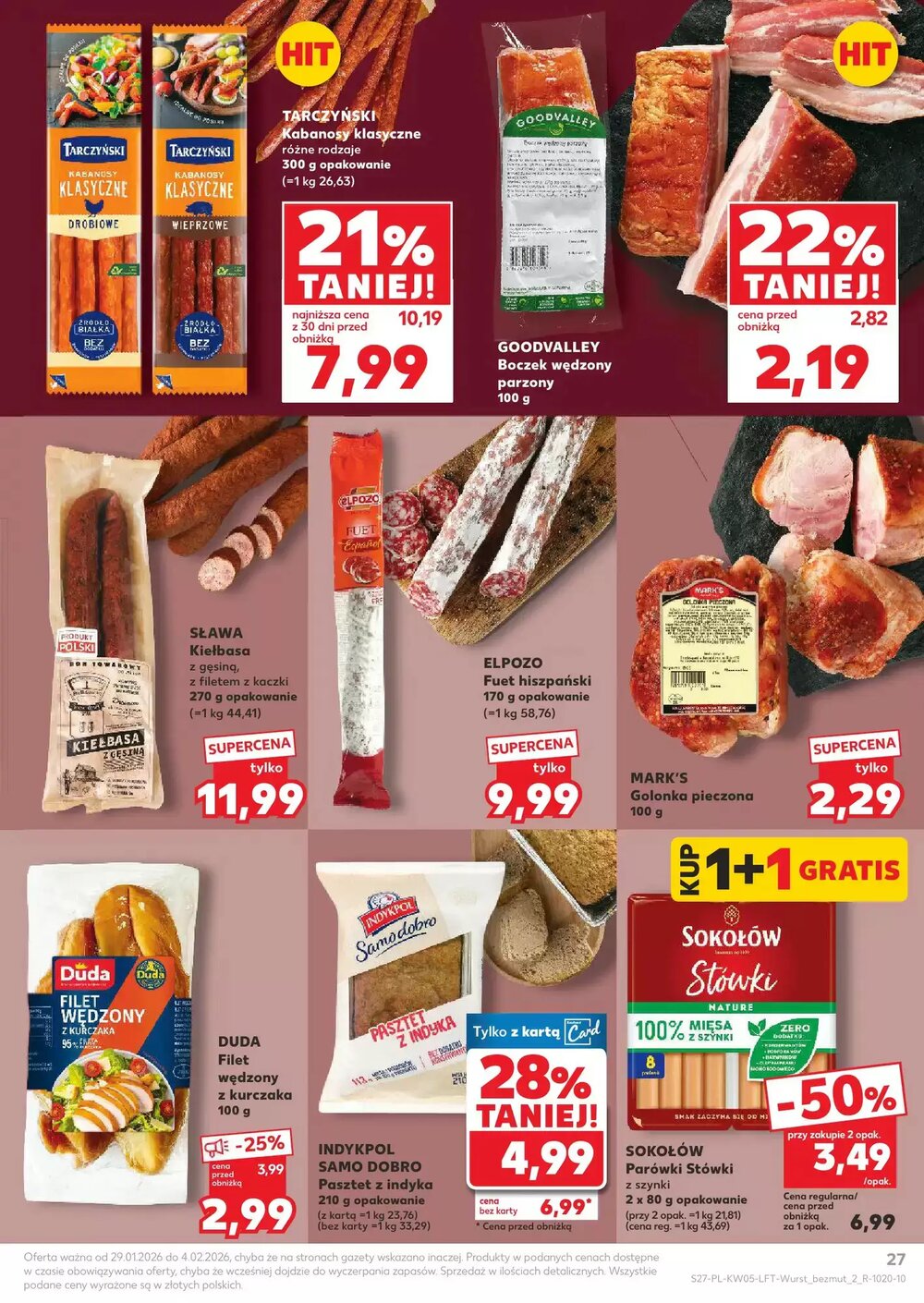 Gazetka promocyjna Kaufland  ważna od 29.01.2026 - Strona 27.