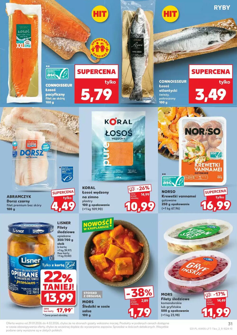 Gazetka promocyjna Kaufland  ważna od 29.01.2026 - Strona 31.