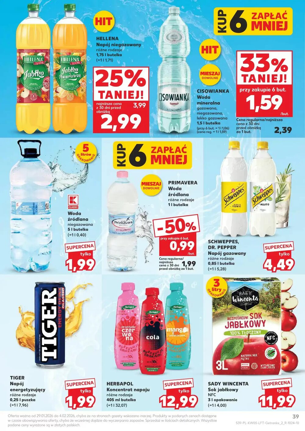 Gazetka promocyjna Kaufland  ważna od 29.01.2026 - Strona 39.