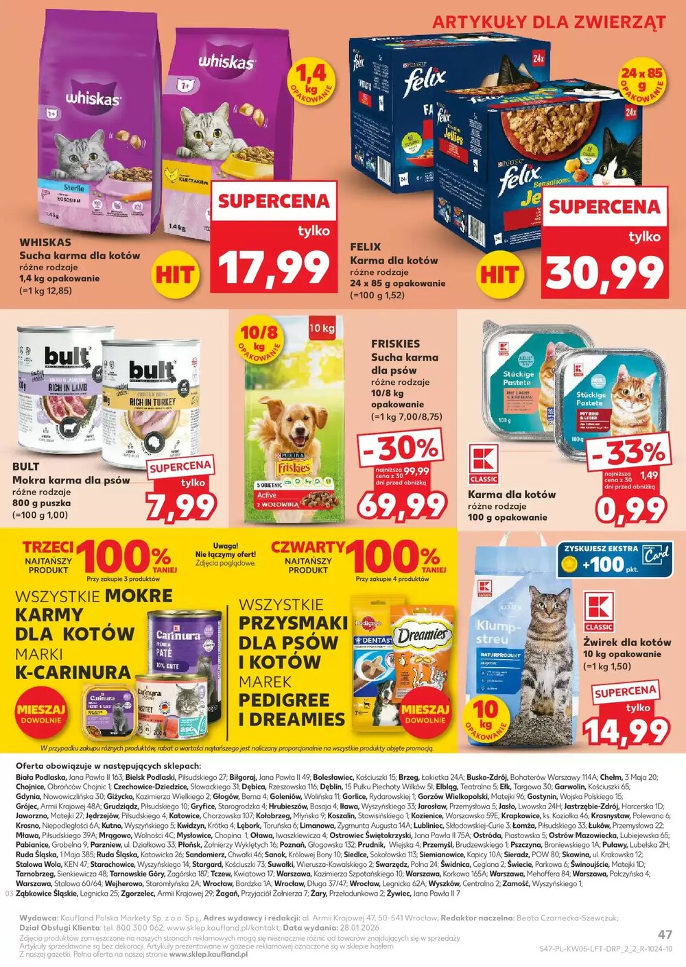 Gazetka promocyjna Kaufland  ważna od 29.01.2026 - Strona 47.
