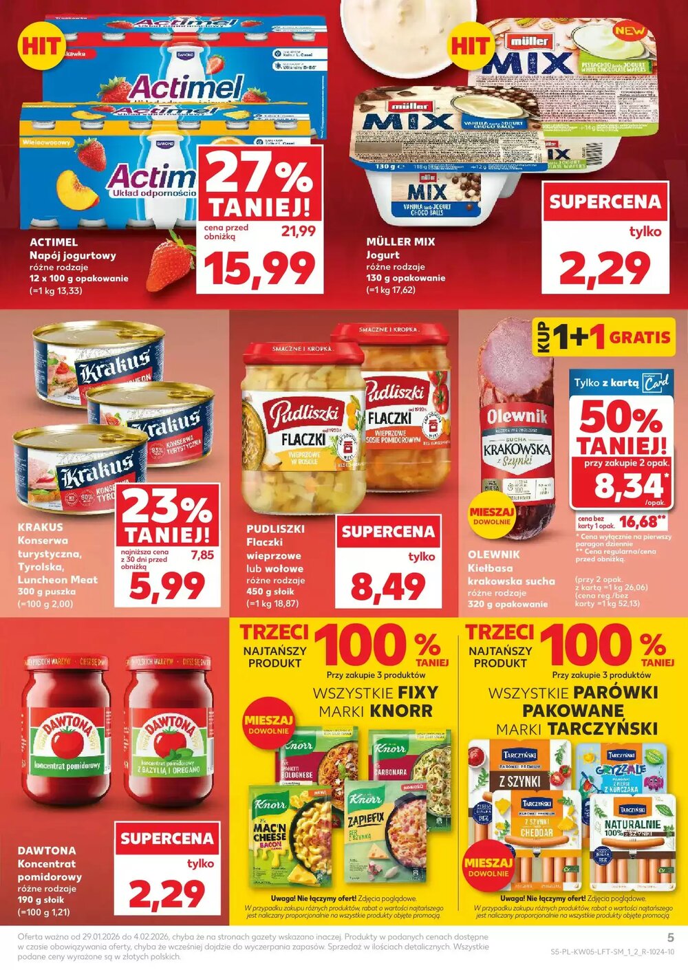 Gazetka promocyjna Kaufland  ważna od 29.01.2026 - Strona 5.