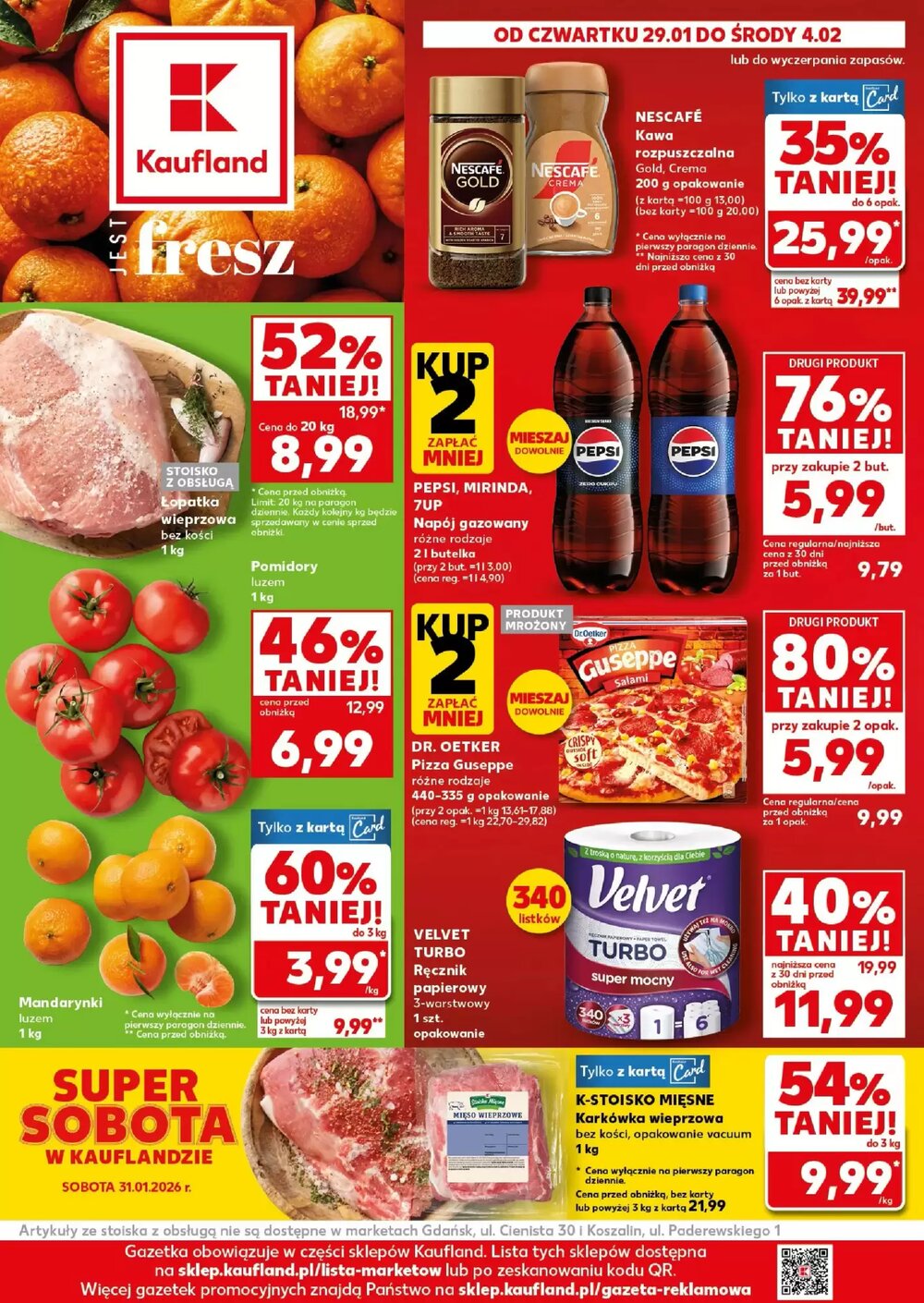 Gazetka promocyjna Kaufland  ważna od 29.01.2026 - Strona 1.
