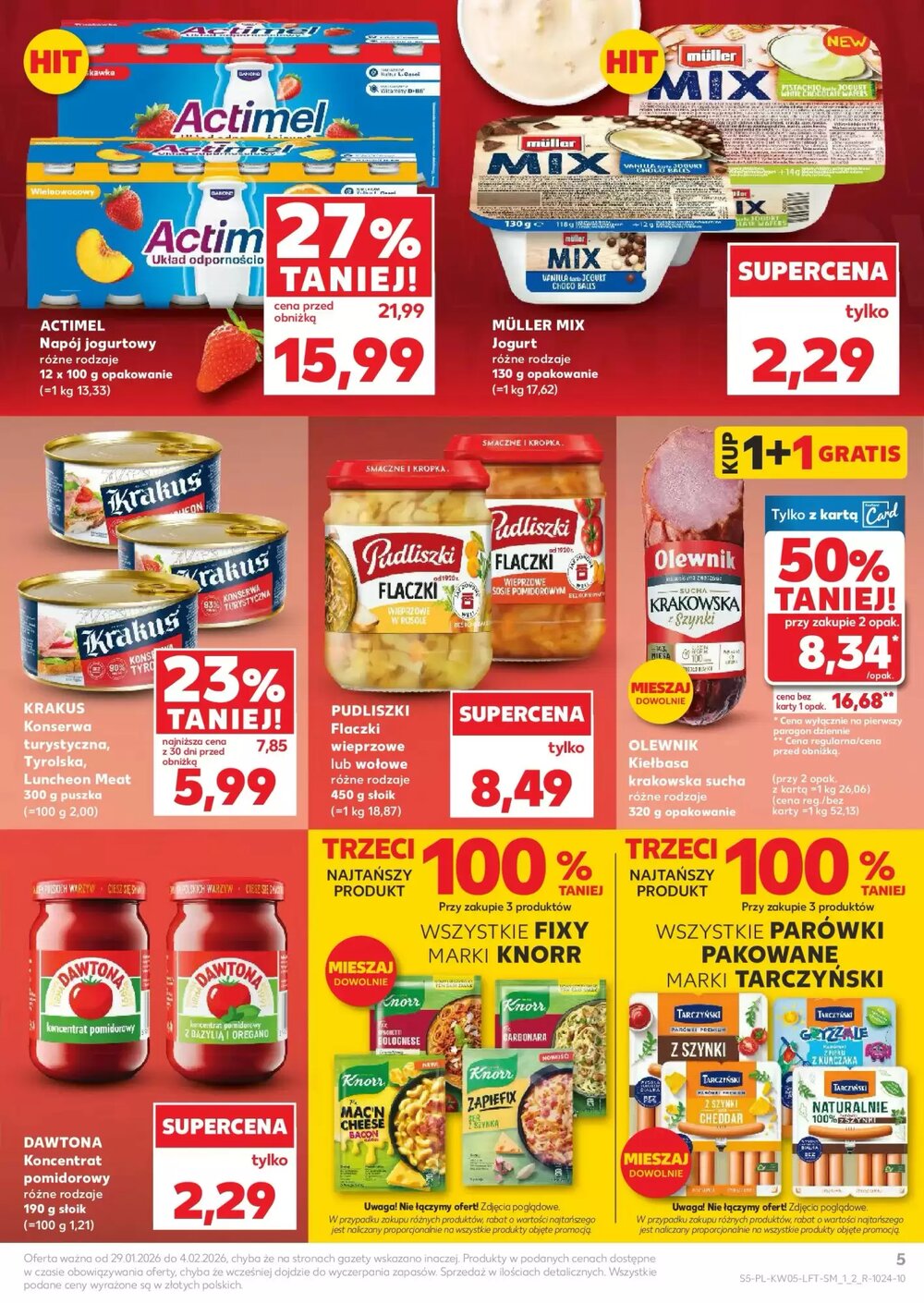 Gazetka promocyjna Kaufland  ważna od 29.01.2026 - Strona 5.