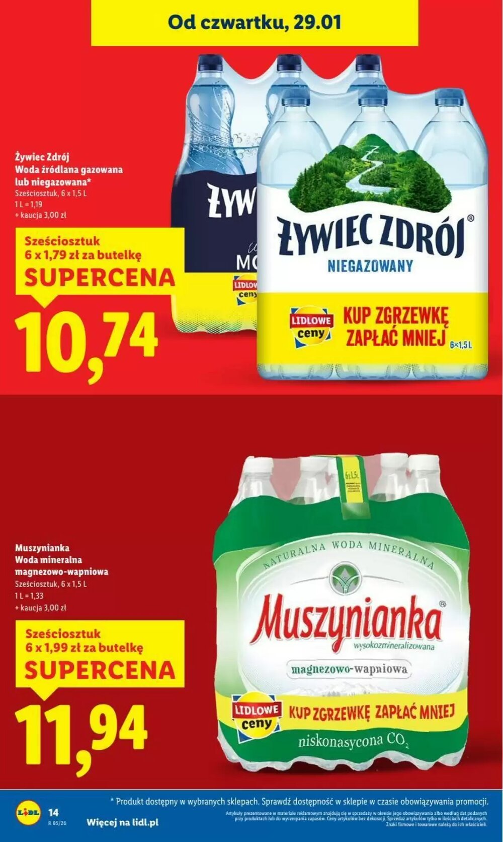 Gazetka promocyjna Lidl  ważna od 29.01.2026 - Strona 14.