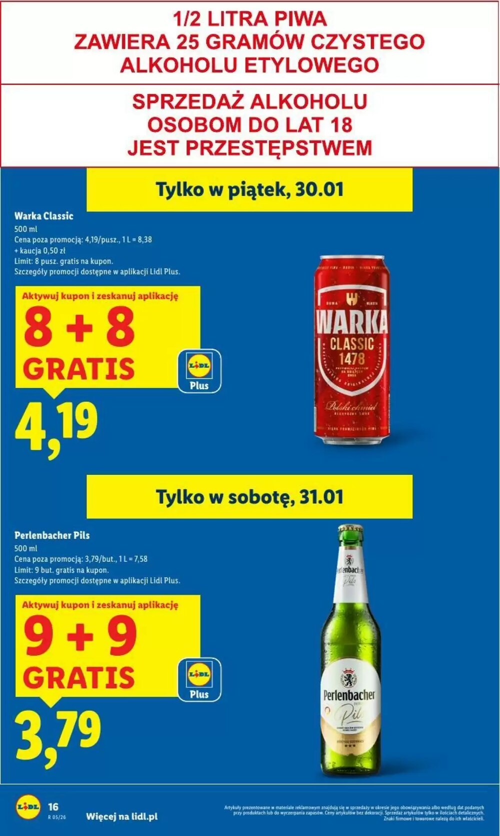 Gazetka promocyjna Lidl  ważna od 29.01.2026 - Strona 16.