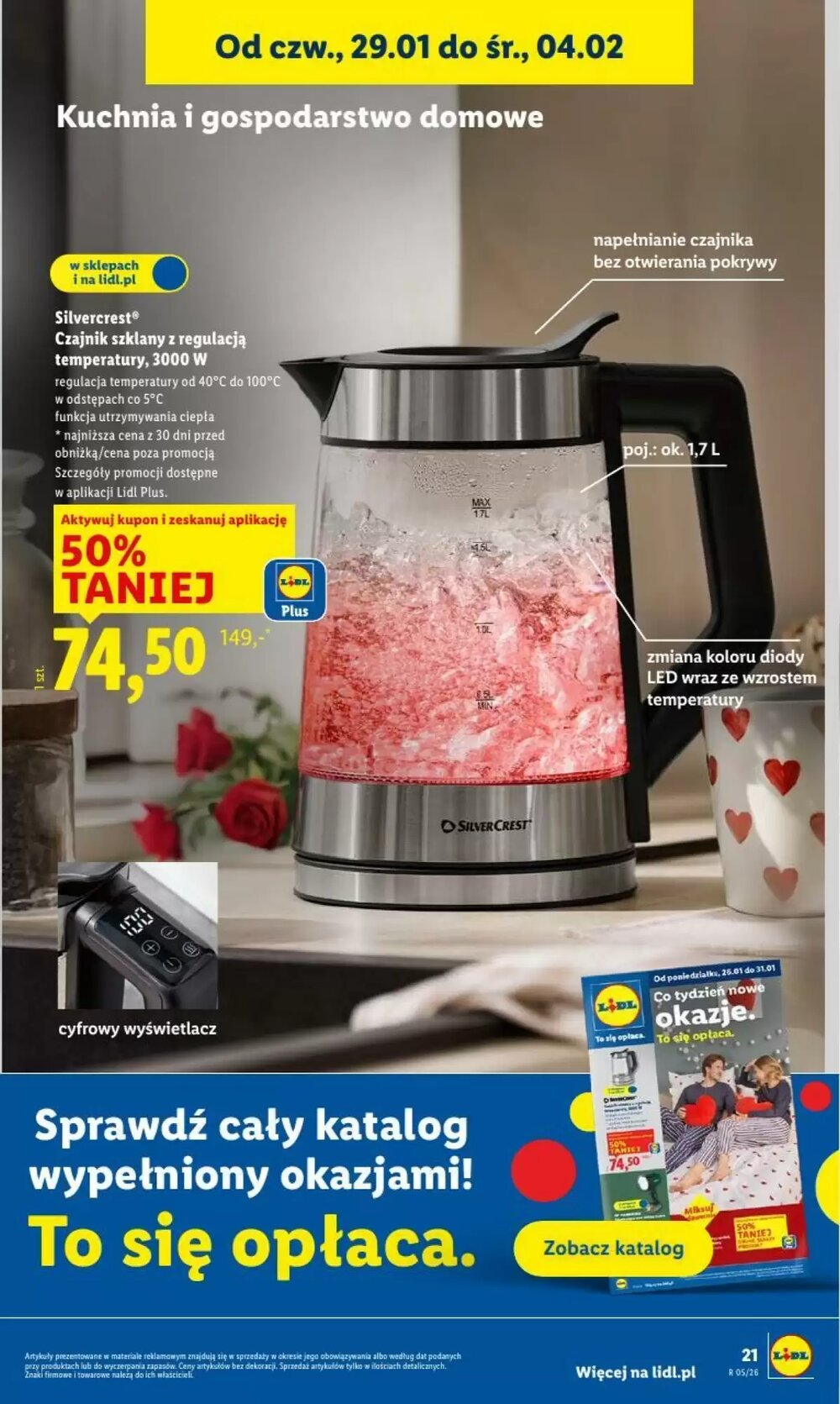 Gazetka promocyjna Lidl  ważna od 29.01.2026 - Strona 21.
