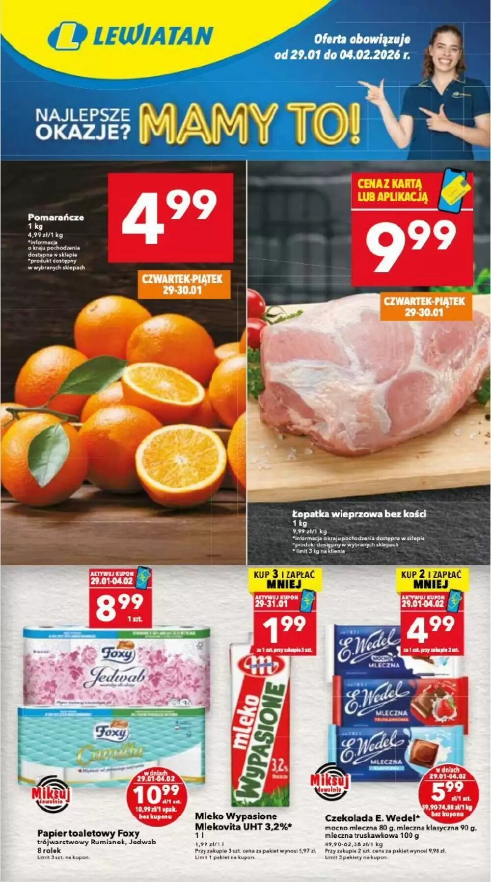 Gazetka promocyjna Lewiatan  ważna od 29.01.2026 - Strona 1.