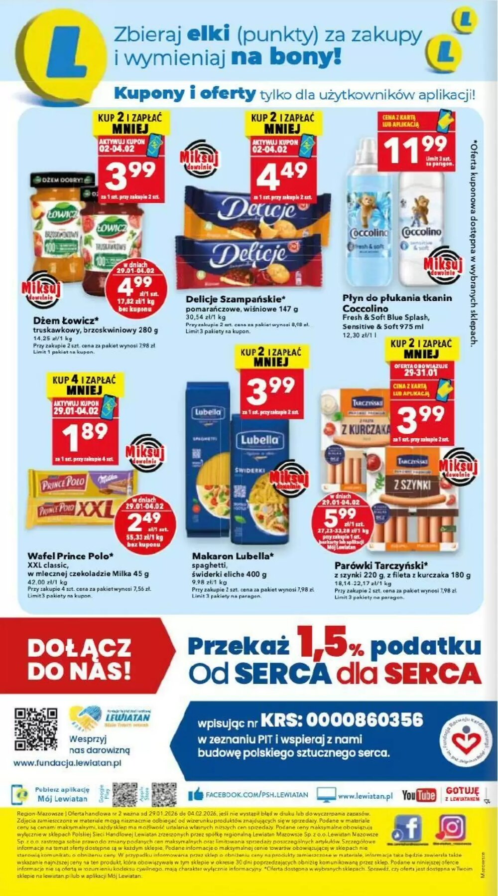 Gazetka promocyjna Lewiatan  ważna od 29.01.2026 - Strona 8.