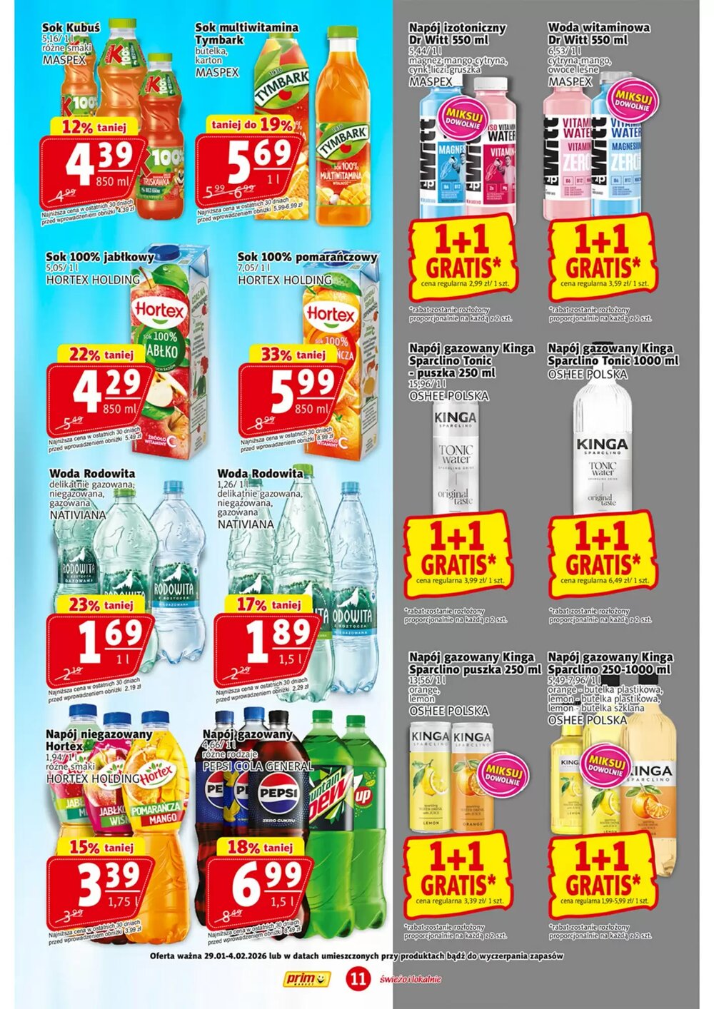 Gazetka promocyjna Prim Market  ważna od 29.01.2026 - Strona 11.