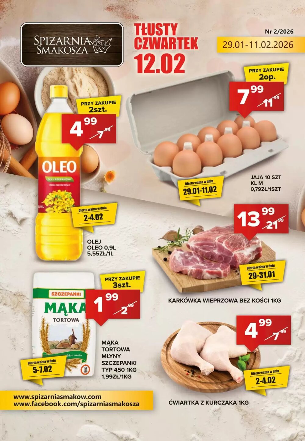 Gazetka promocyjna Spiżarnia Smakosza  ważna od 29.01.2026 - Strona 1.