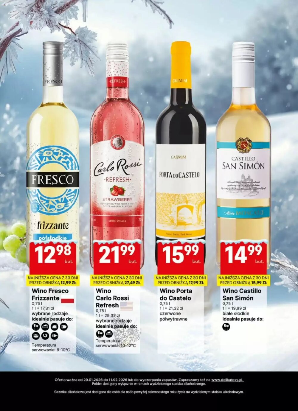 Gazetka promocyjna Delikatesy Centrum  ważna od 29.01.2026 - Strona 4.