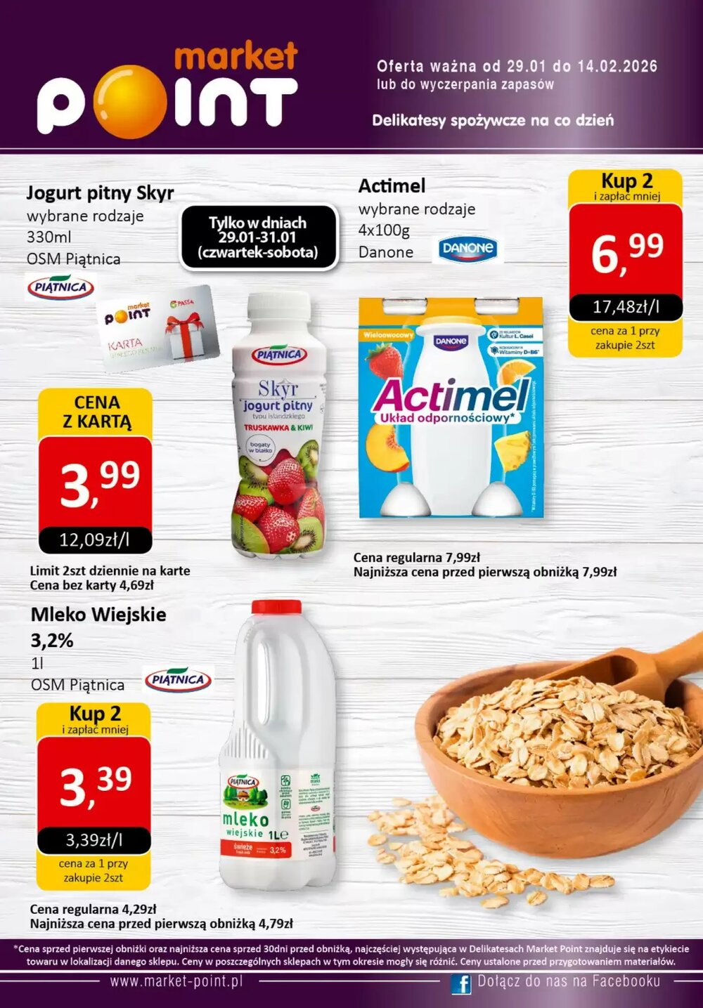 Gazetka promocyjna Market Point  ważna od 29.01.2026 - Strona 1.