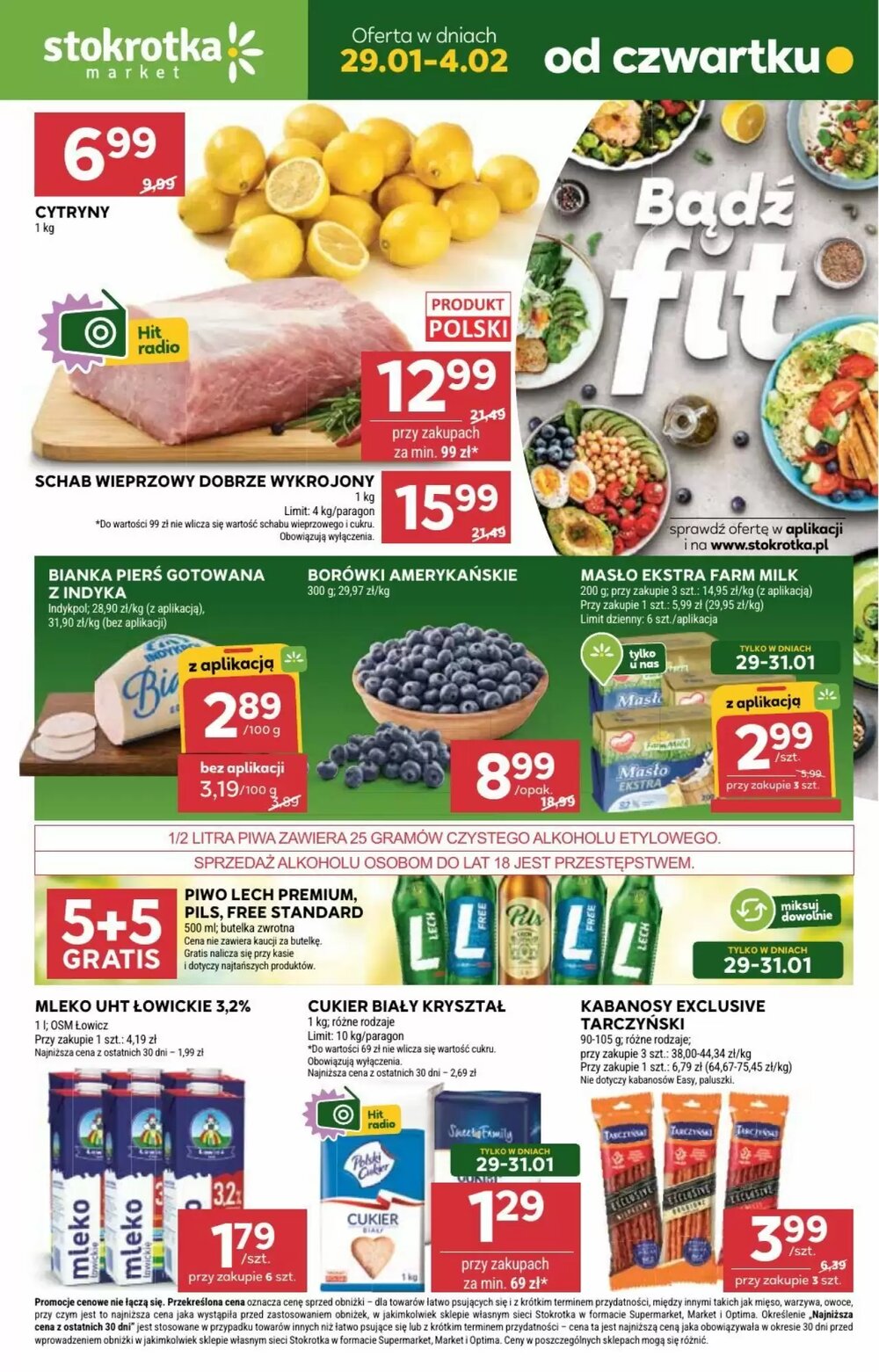 Gazetka promocyjna Stokrotka Market  ważna od 29.01.2026 - Strona 1.
