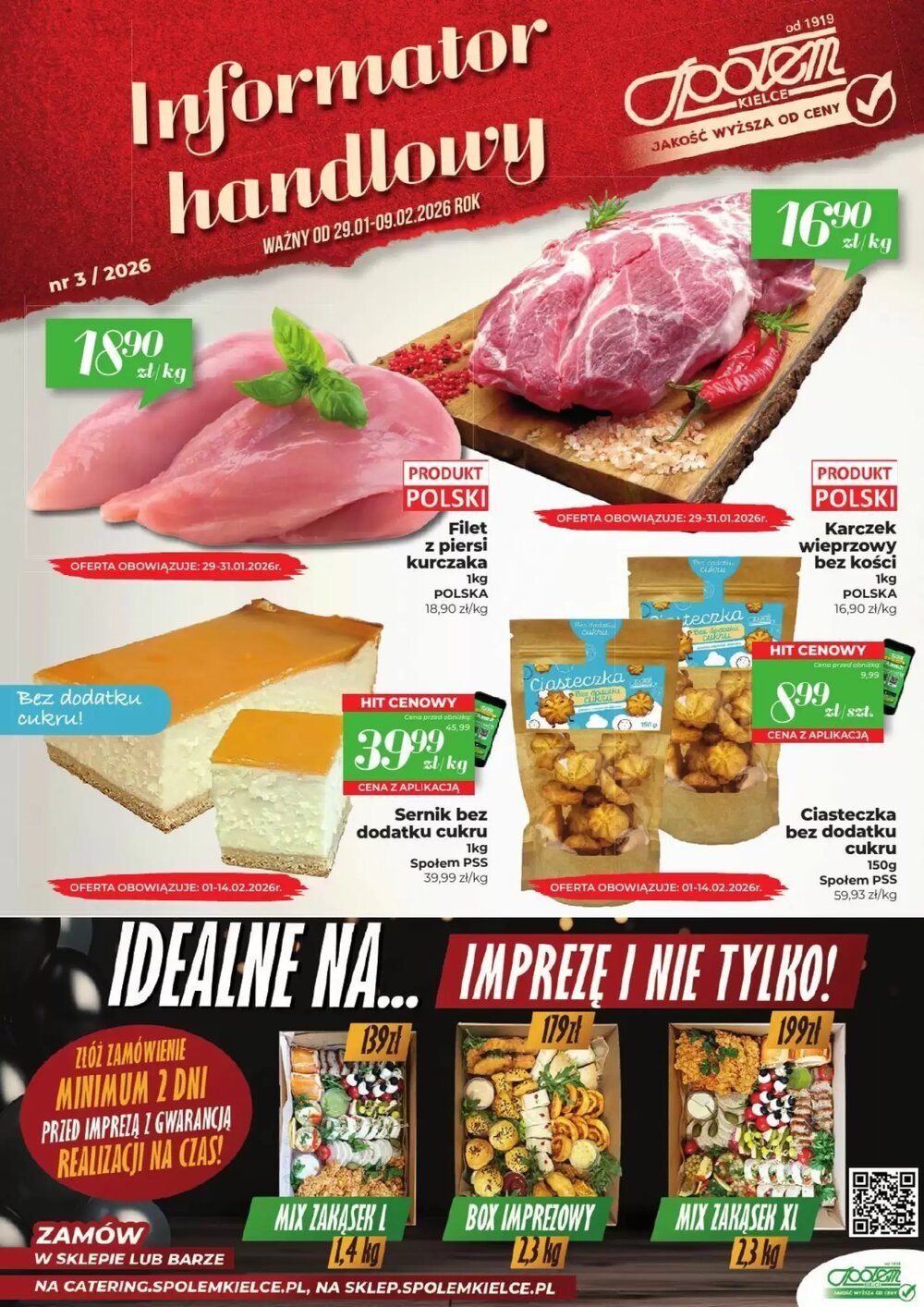 Gazetka promocyjna Społem  ważna od 29.01.2026 - Strona 1.