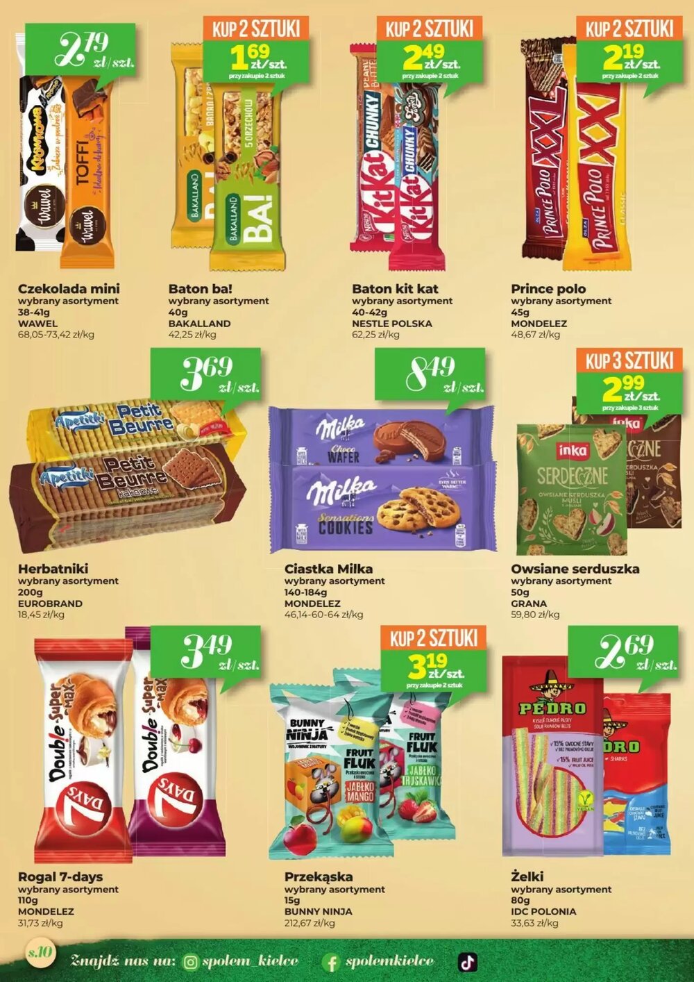 Gazetka promocyjna Społem  ważna od 29.01.2026 - Strona 10.