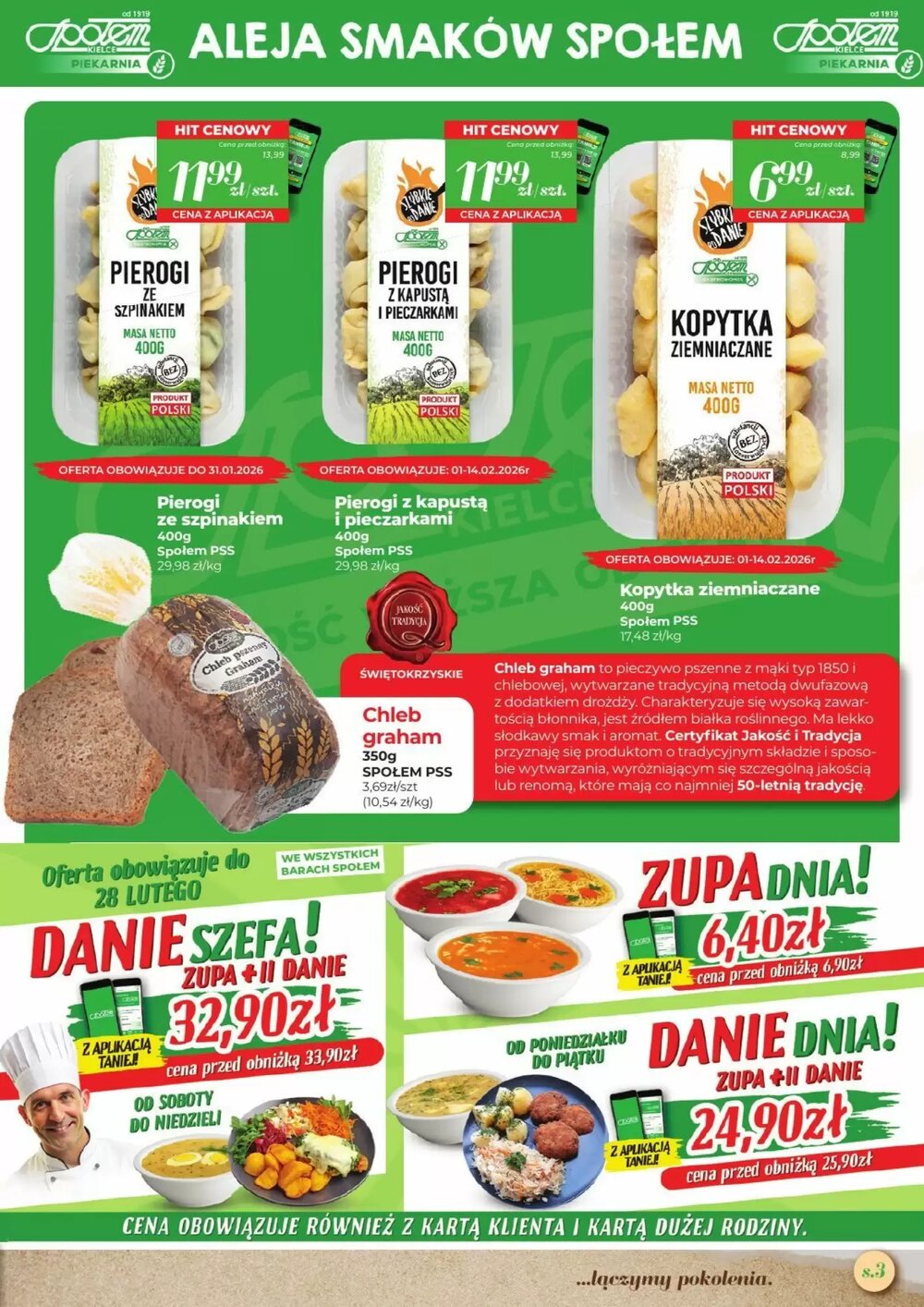 Gazetka promocyjna Społem  ważna od 29.01.2026 - Strona 3.