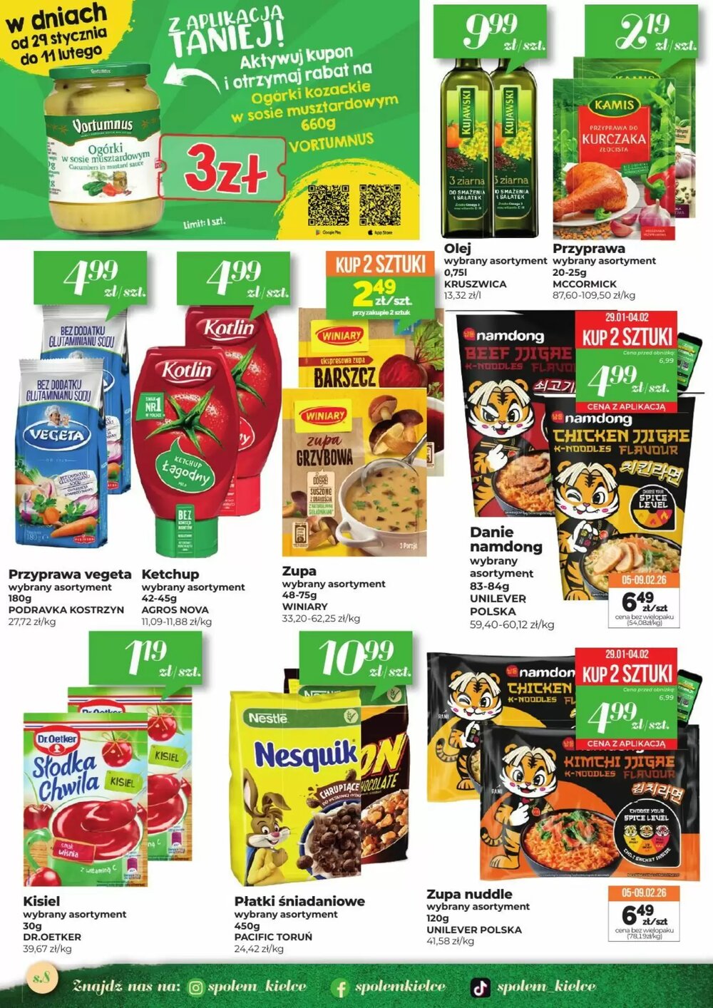 Gazetka promocyjna Społem  ważna od 29.01.2026 - Strona 8.