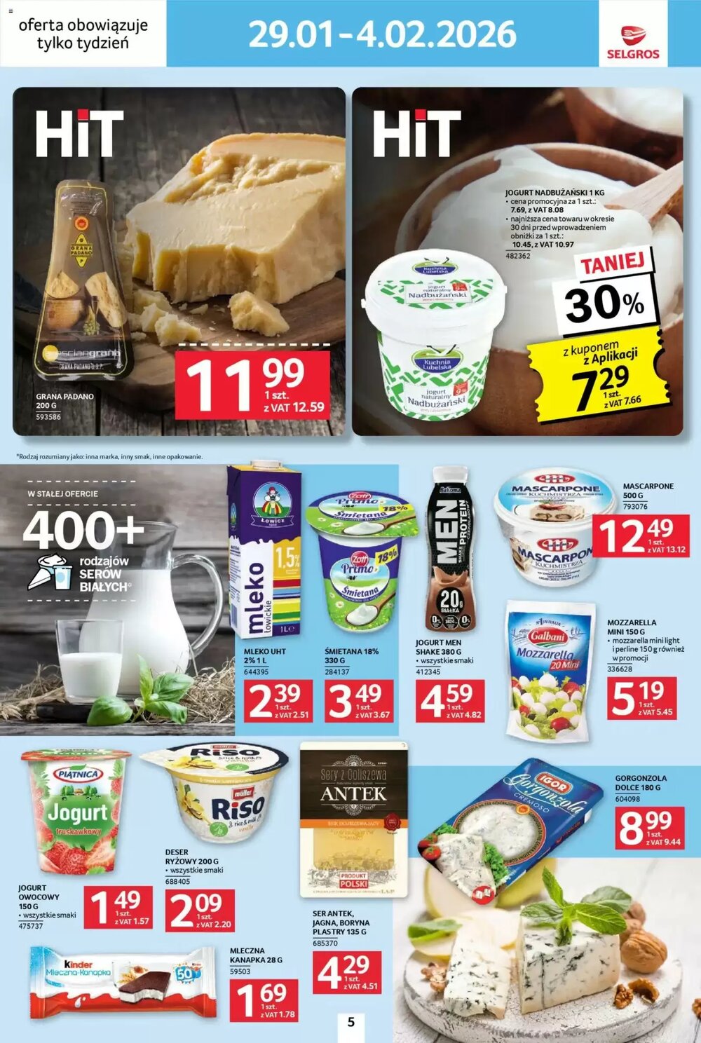 Gazetka promocyjna Selgros  ważna od 29.01.2026 - Strona 5.