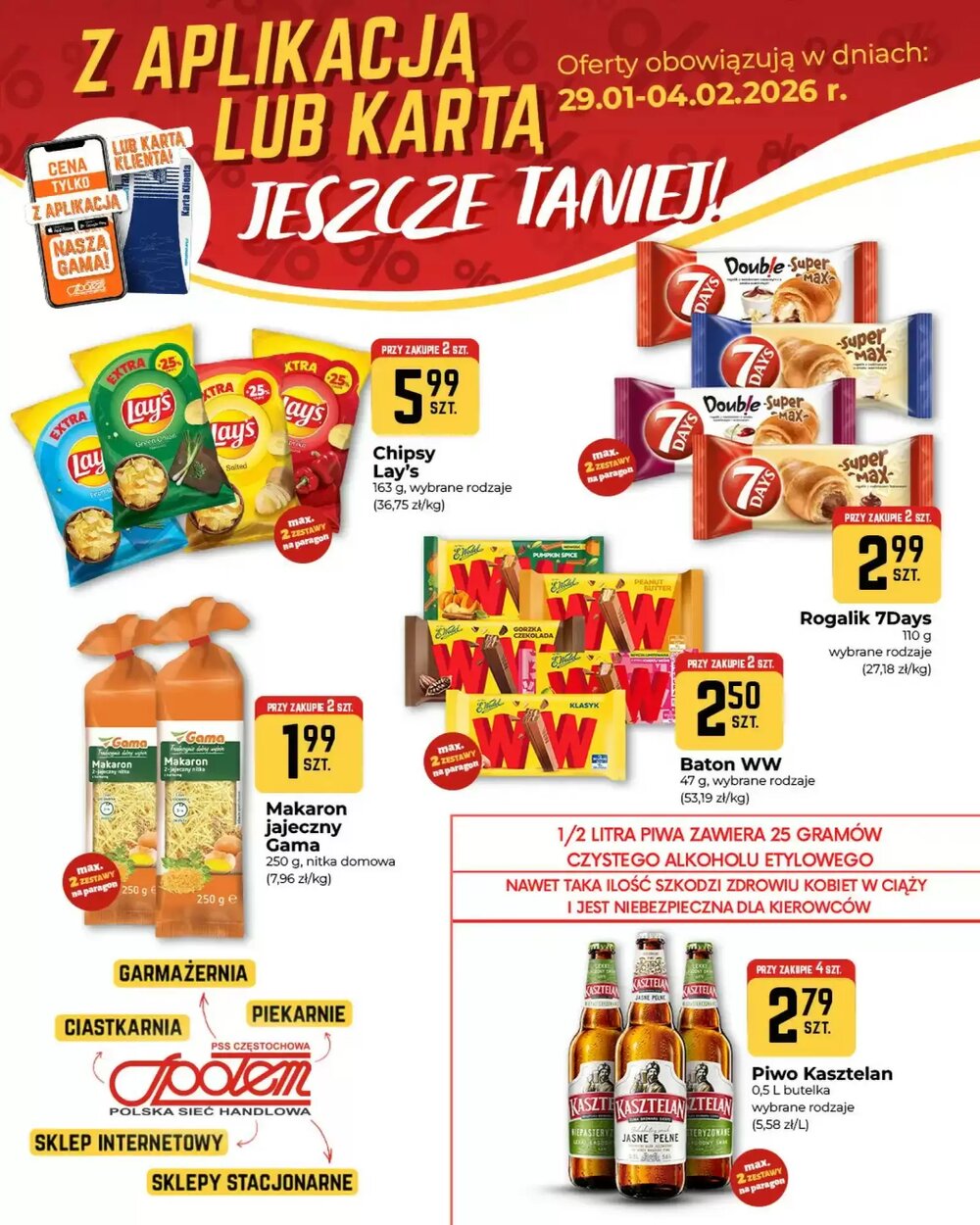 Gazetka promocyjna Społem  ważna od 29.01.2026 - Strona 1.