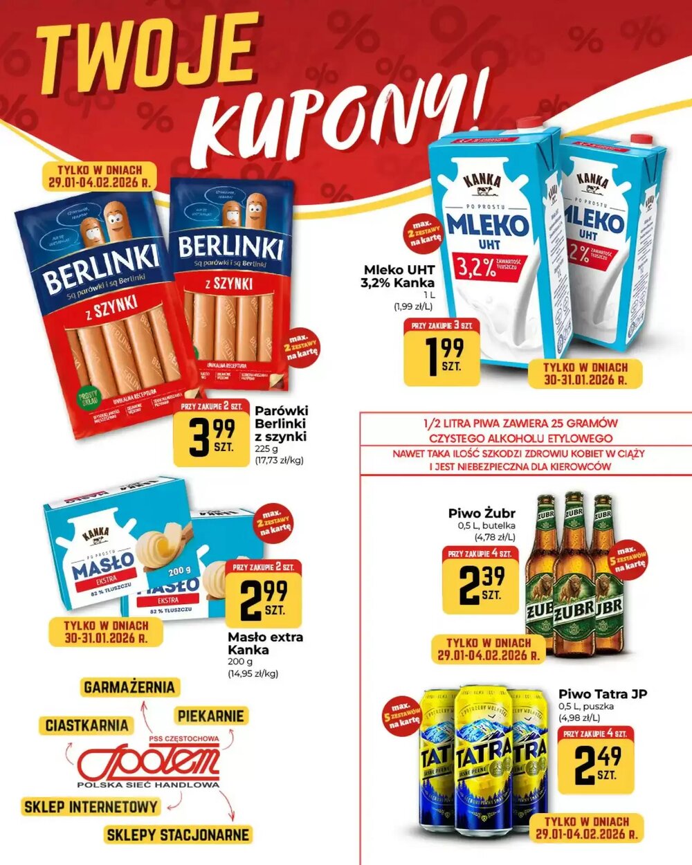Gazetka promocyjna Społem  ważna od 29.01.2026 - Strona 2.