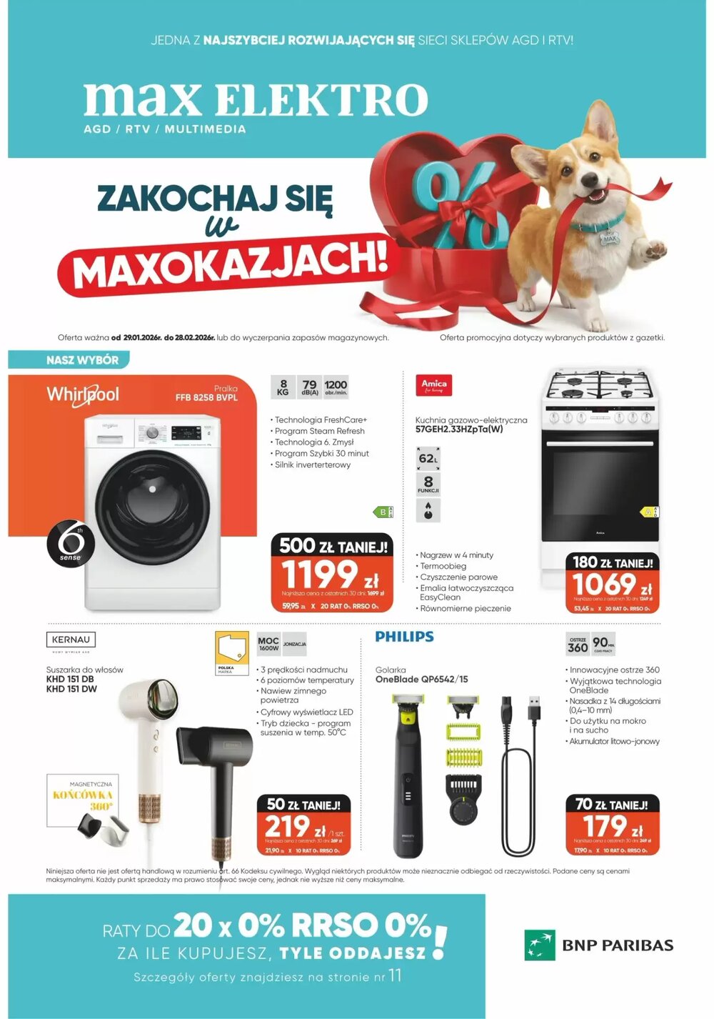 Gazetka promocyjna Max Elektro  ważna od 29.01.2026 - Strona 1.