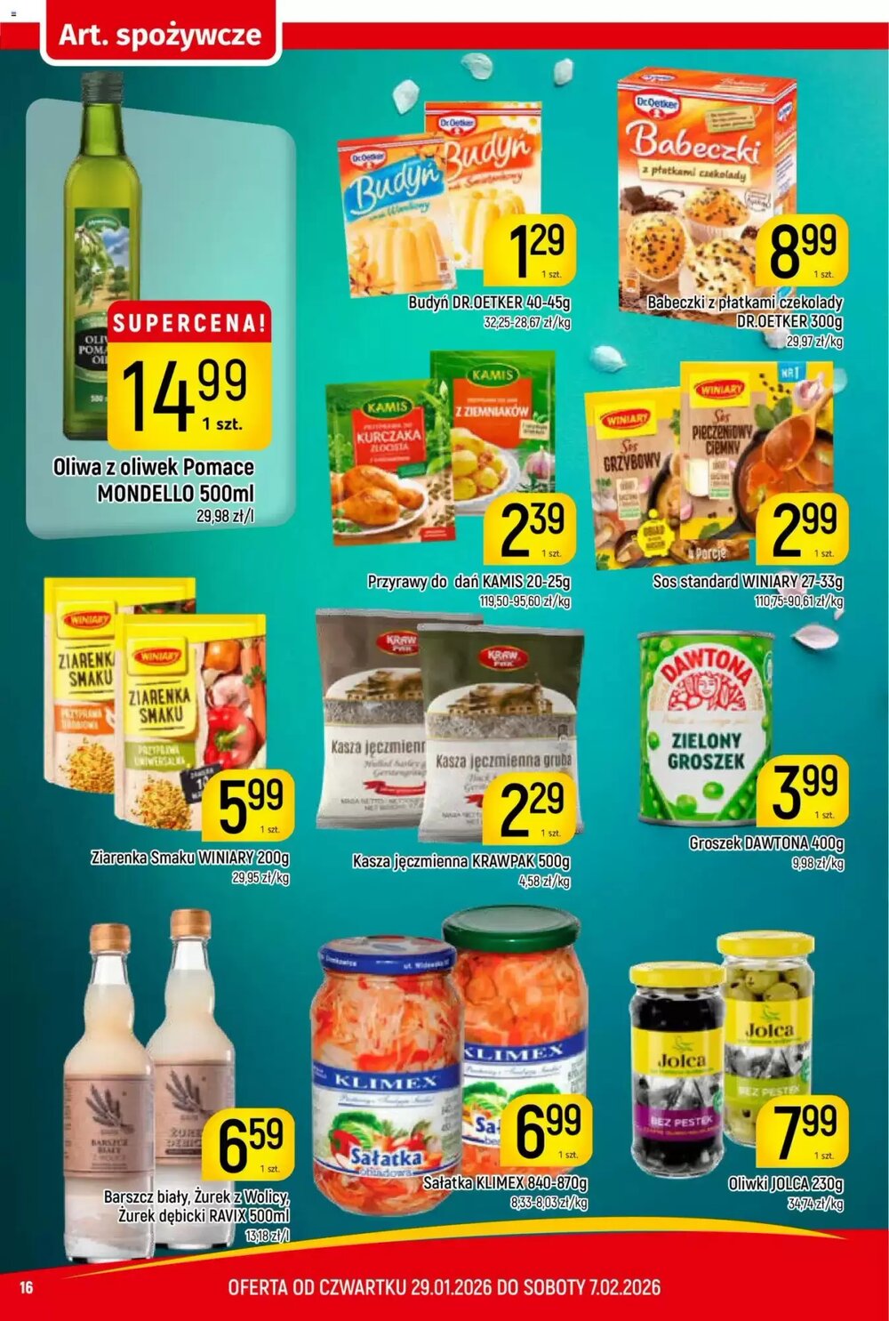 Gazetka promocyjna Delikatesy Piotruś Pan  ważna od 29.01.2026 - Strona 16.