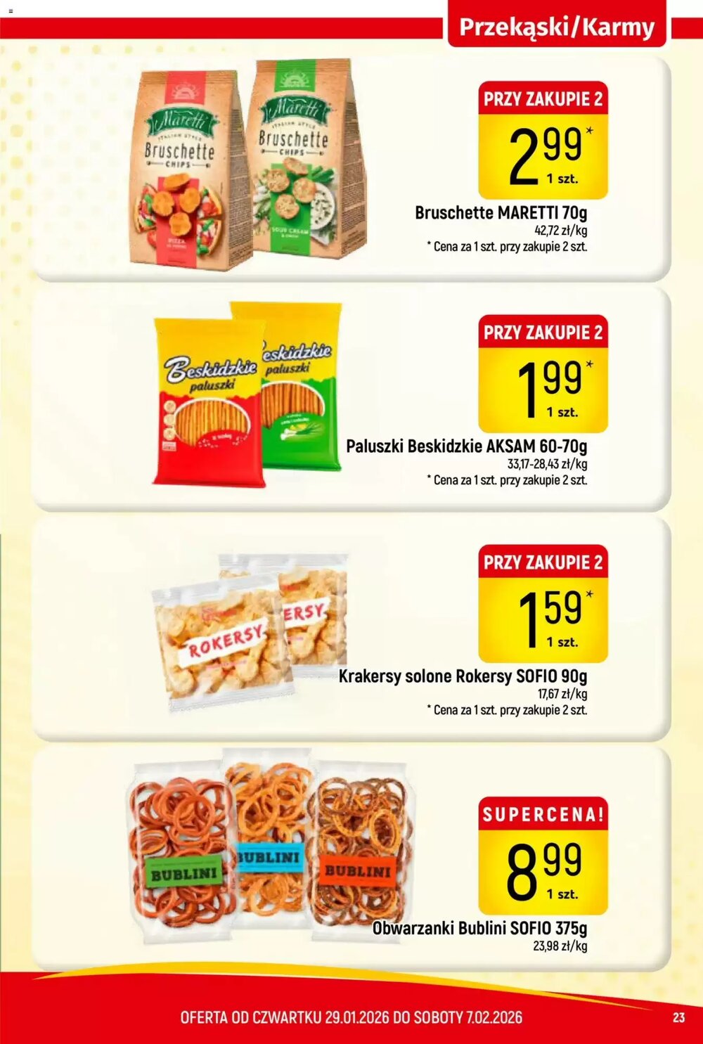 Gazetka promocyjna Delikatesy Piotruś Pan  ważna od 29.01.2026 - Strona 23.