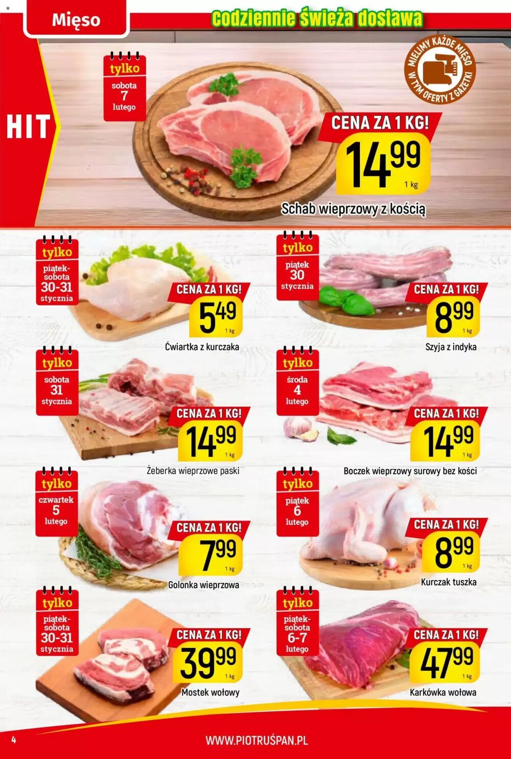 Gazetka promocyjna Delikatesy Piotruś Pan  ważna od 29.01.2026 - Strona 4.