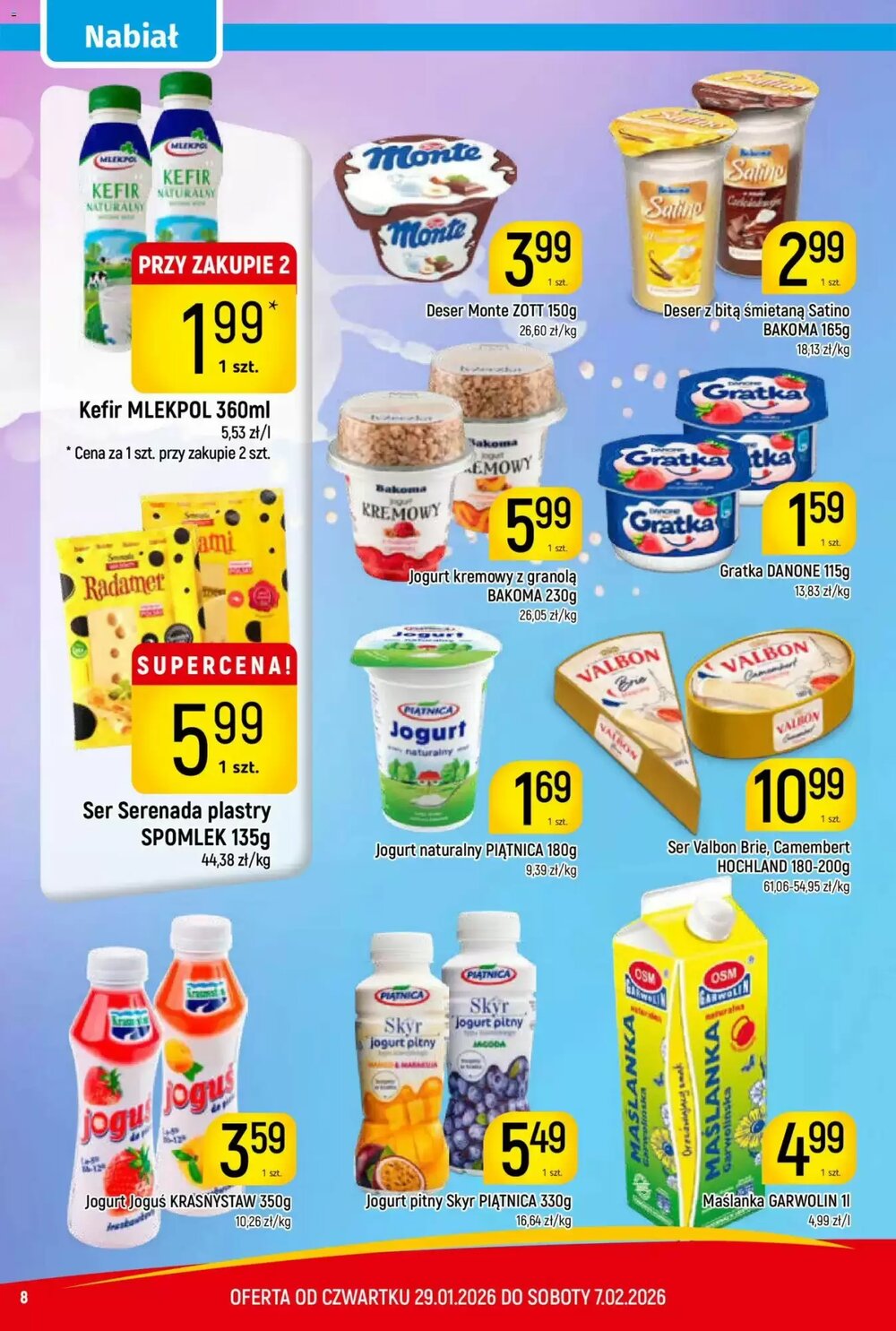 Gazetka promocyjna Delikatesy Piotruś Pan  ważna od 29.01.2026 - Strona 8.