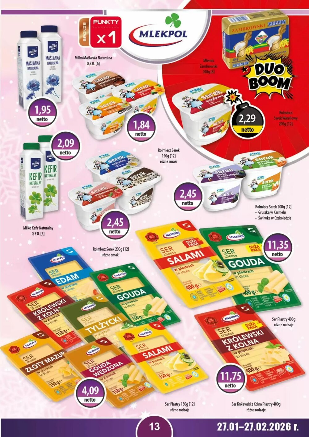 Gazetka promocyjna DUO-TES  ważna od 29.01.2026 - Strona 13.