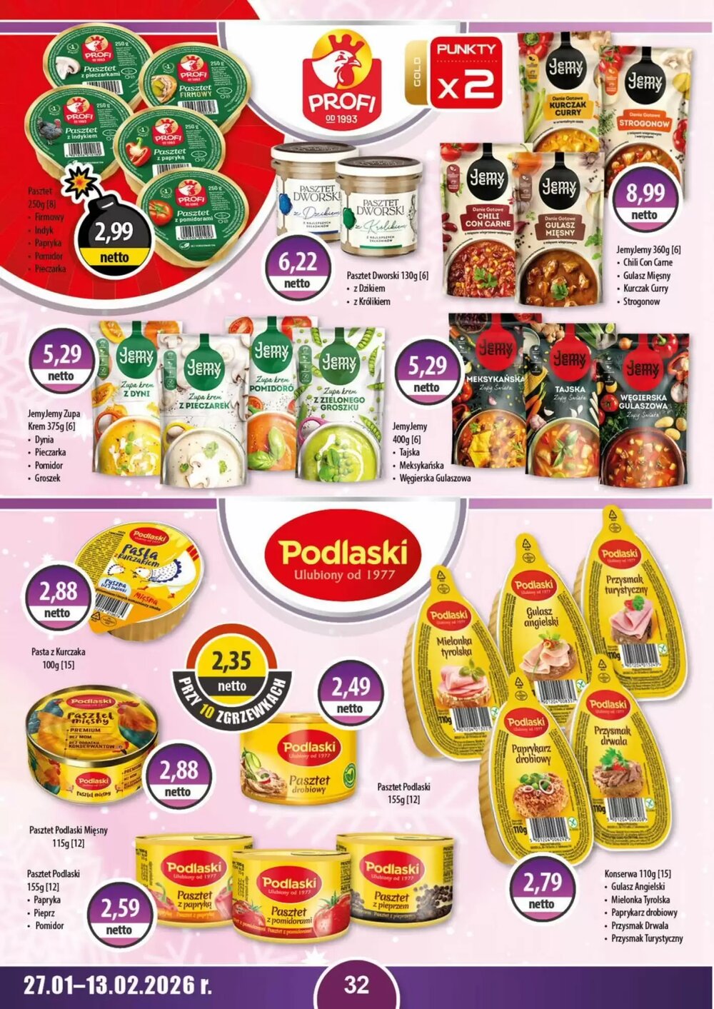 Gazetka promocyjna DUO-TES  ważna od 29.01.2026 - Strona 32.