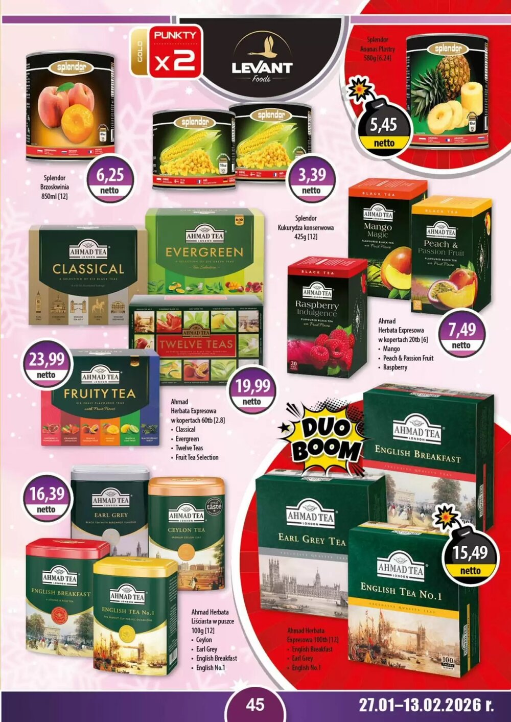 Gazetka promocyjna DUO-TES  ważna od 29.01.2026 - Strona 45.