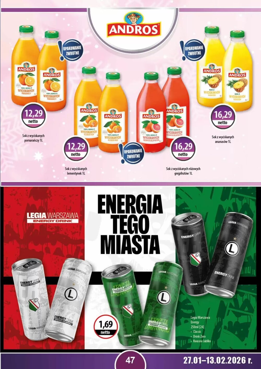 Gazetka promocyjna DUO-TES  ważna od 29.01.2026 - Strona 47.