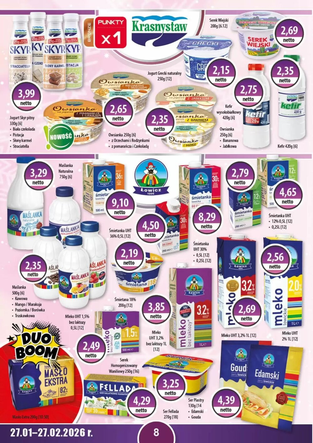 Gazetka promocyjna DUO-TES  ważna od 29.01.2026 - Strona 8.