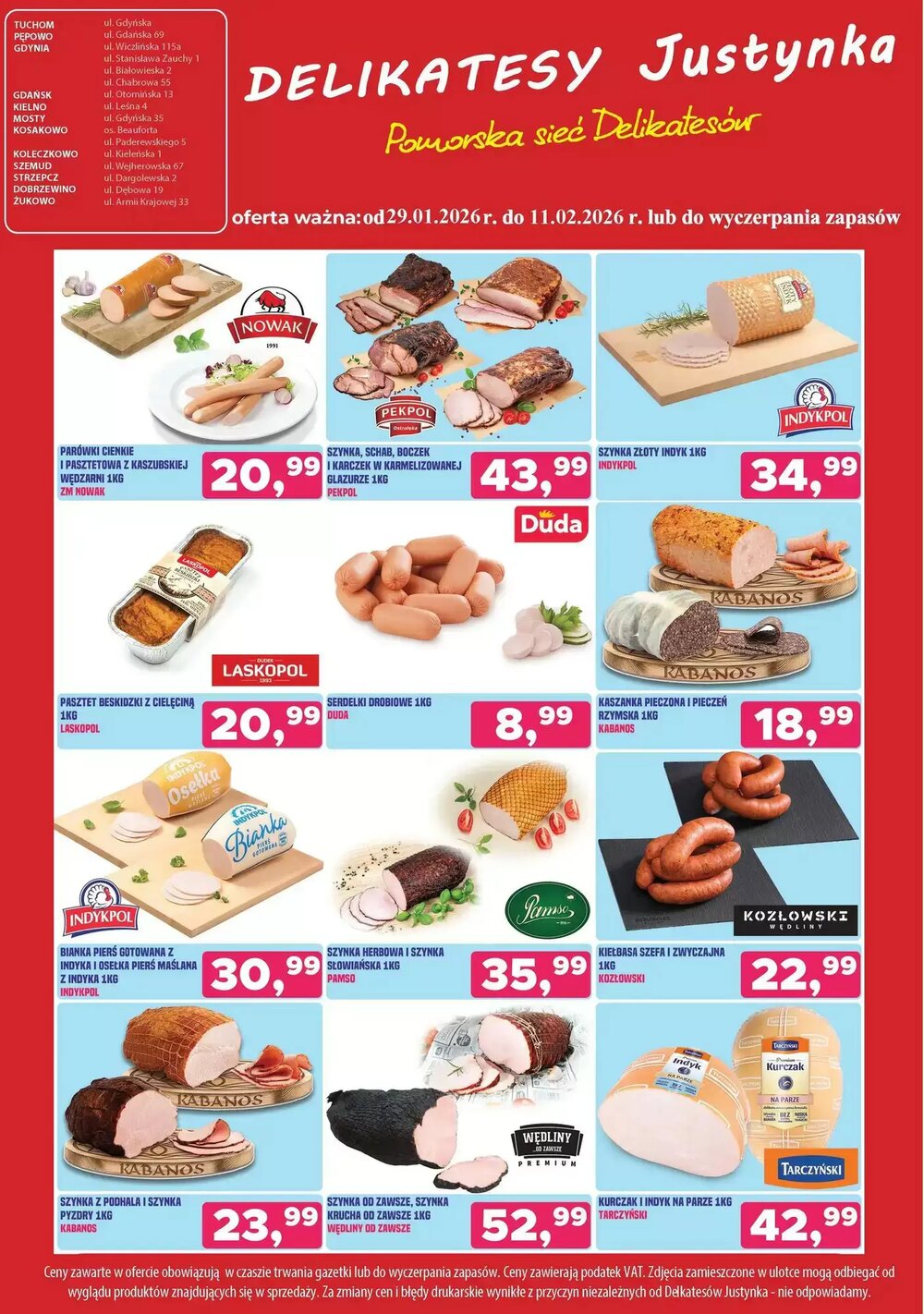 Gazetka promocyjna Delikatesy Justynka  ważna od 29.01.2026 - Strona 2.