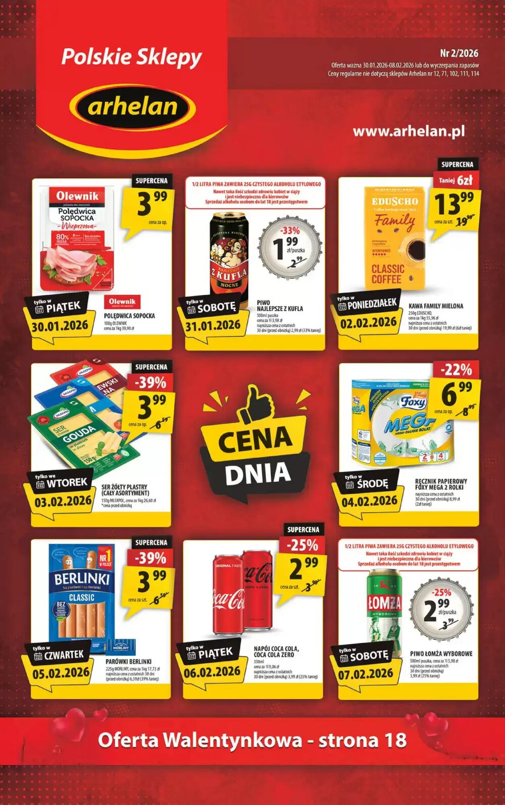 Gazetka promocyjna Arhelan  ważna od 30.01.2026 - Strona 1.