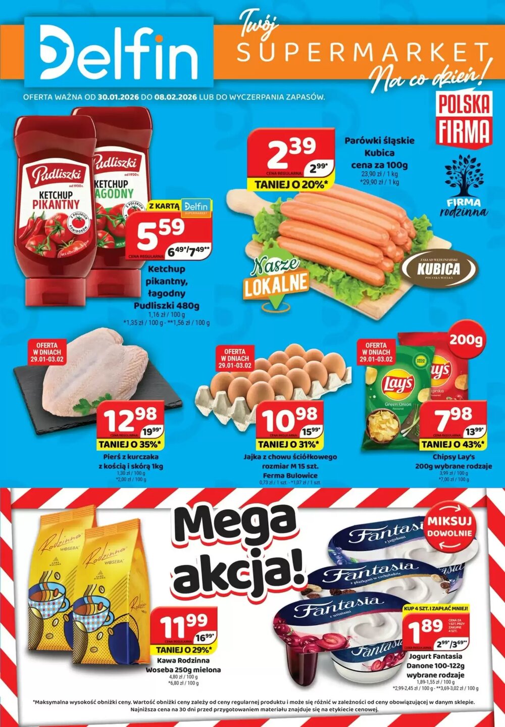 Gazetka promocyjna Delfin  ważna od 30.01.2026 - Strona 1.