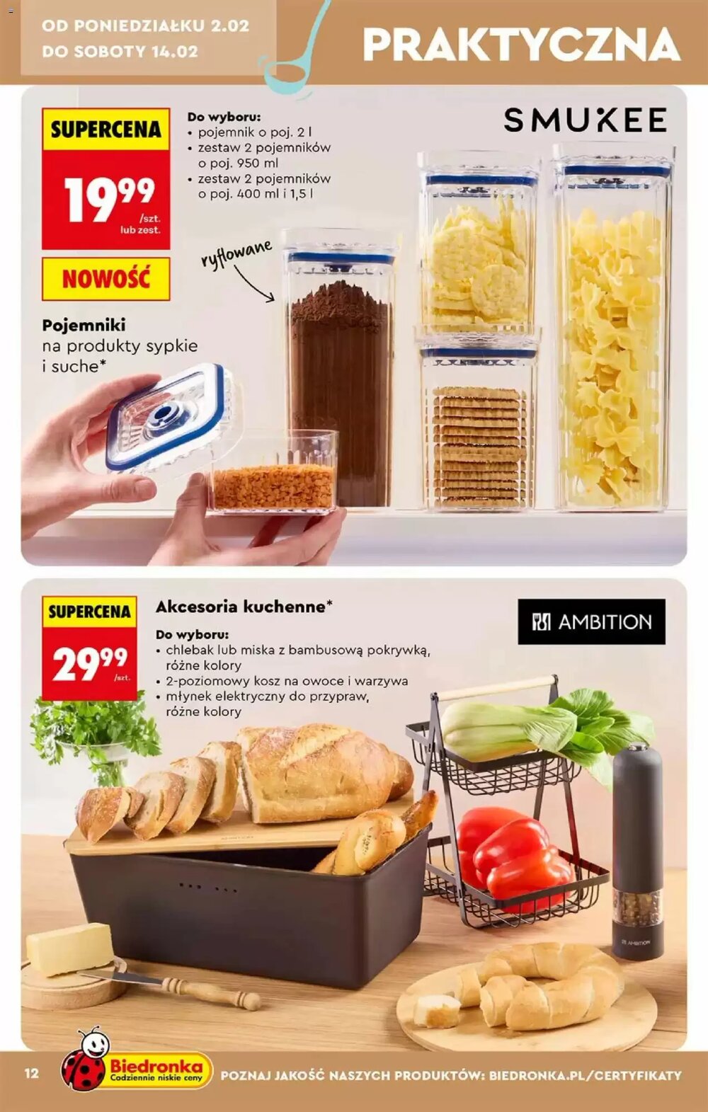 Gazetka promocyjna Biedronka  ważna od 31.01.2026 - Strona 12.