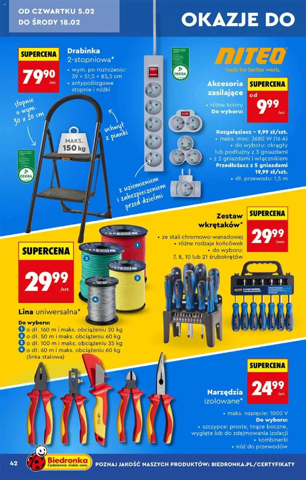 Gazetka promocyjna Biedronka  ważna od 31.01.2026 - Strona 42.