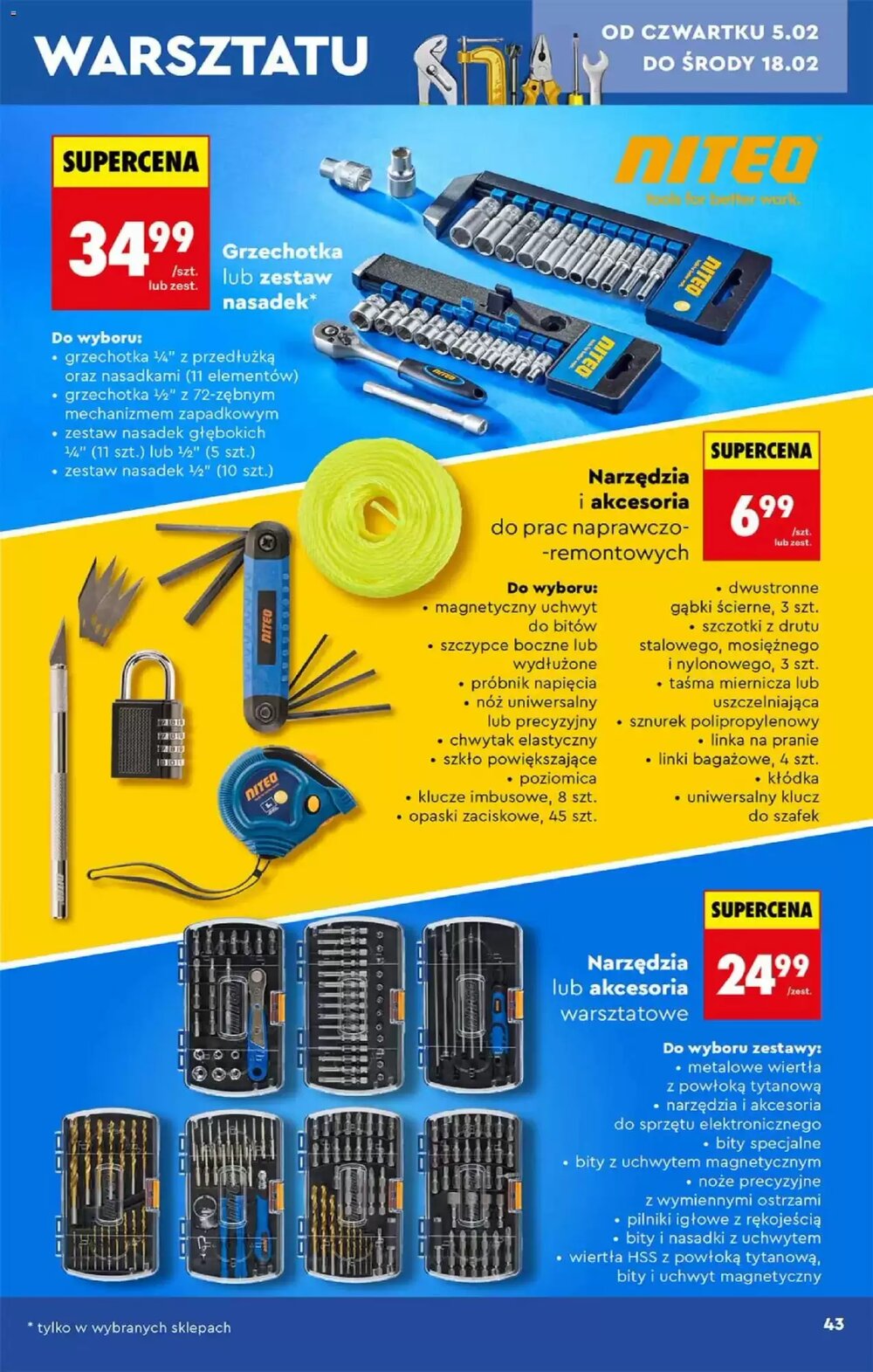 Gazetka promocyjna Biedronka  ważna od 31.01.2026 - Strona 43.