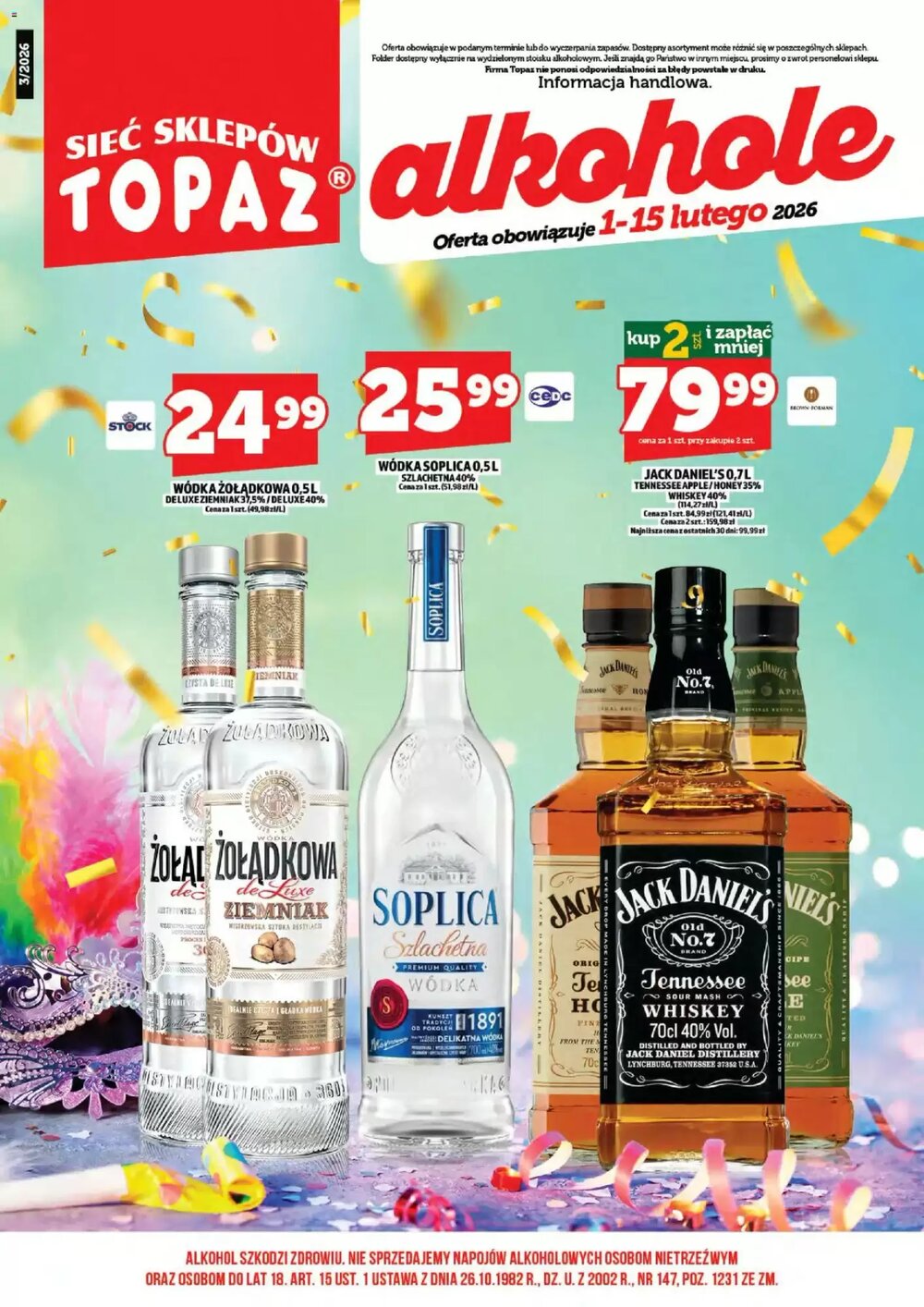 Gazetka promocyjna Topaz  ważna od 01.02.2026 - Strona 3.