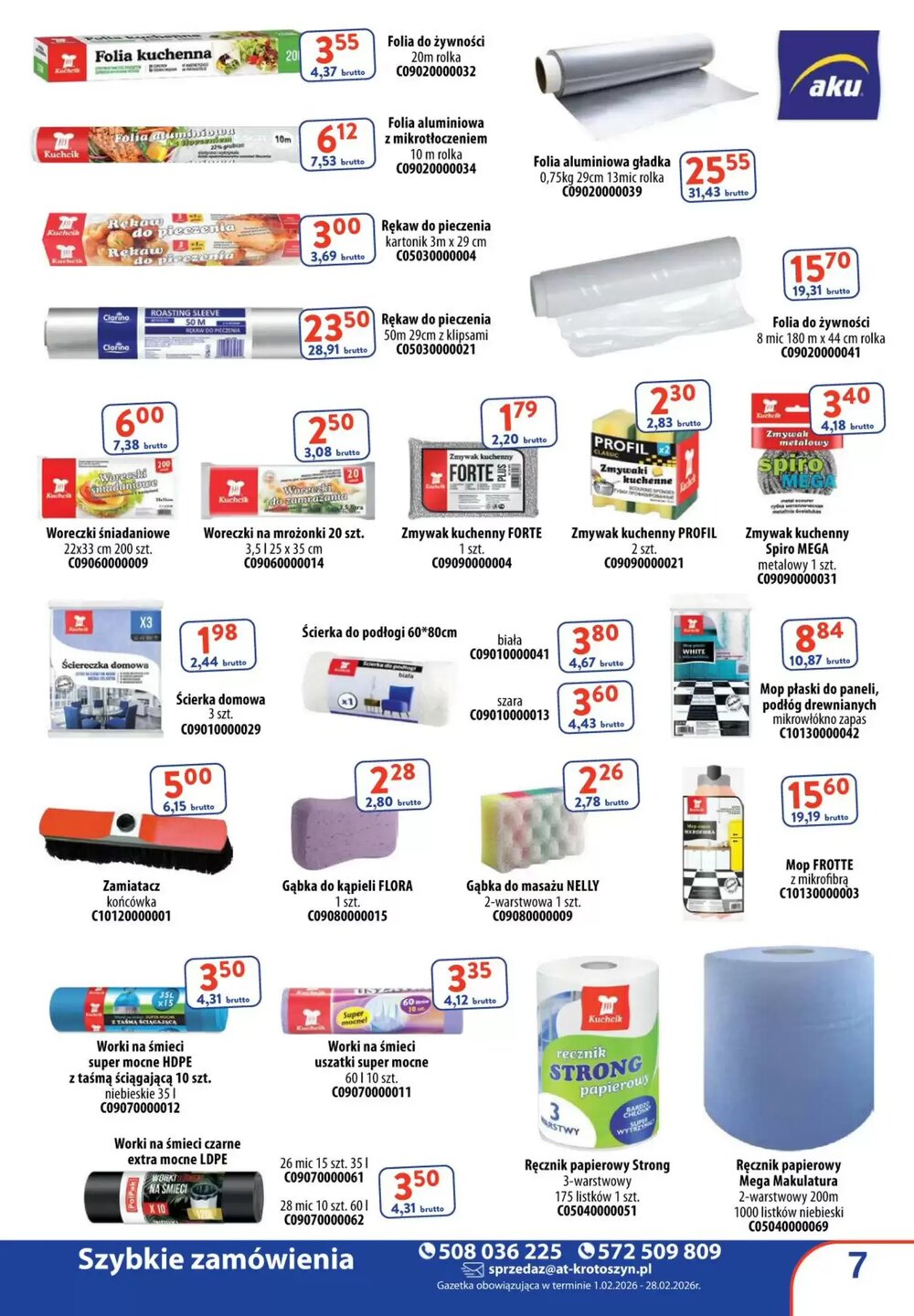 Gazetka promocyjna AT  ważna od 01.02.2026 - Strona 7.