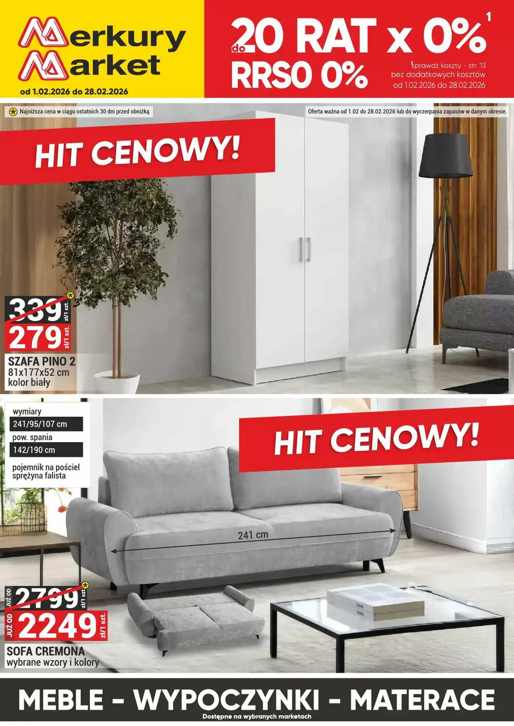 Gazetka promocyjna Merkury Market  ważna od 01.02.2026 - Strona 1.