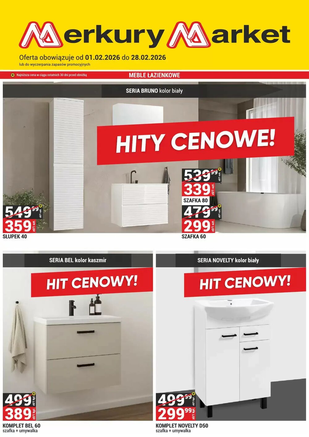 Gazetka promocyjna Merkury Market  ważna od 01.02.2026 - Strona 1.