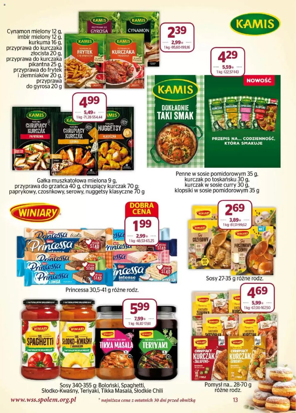 Gazetka promocyjna Społem  ważna od 01.02.2026 - Strona 13.