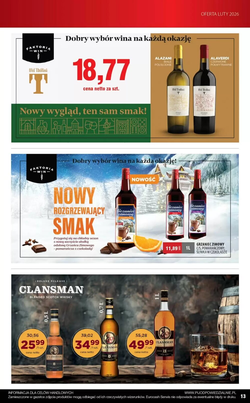 Gazetka promocyjna Eurocash  ważna od 01.02.2026 - Strona 13.