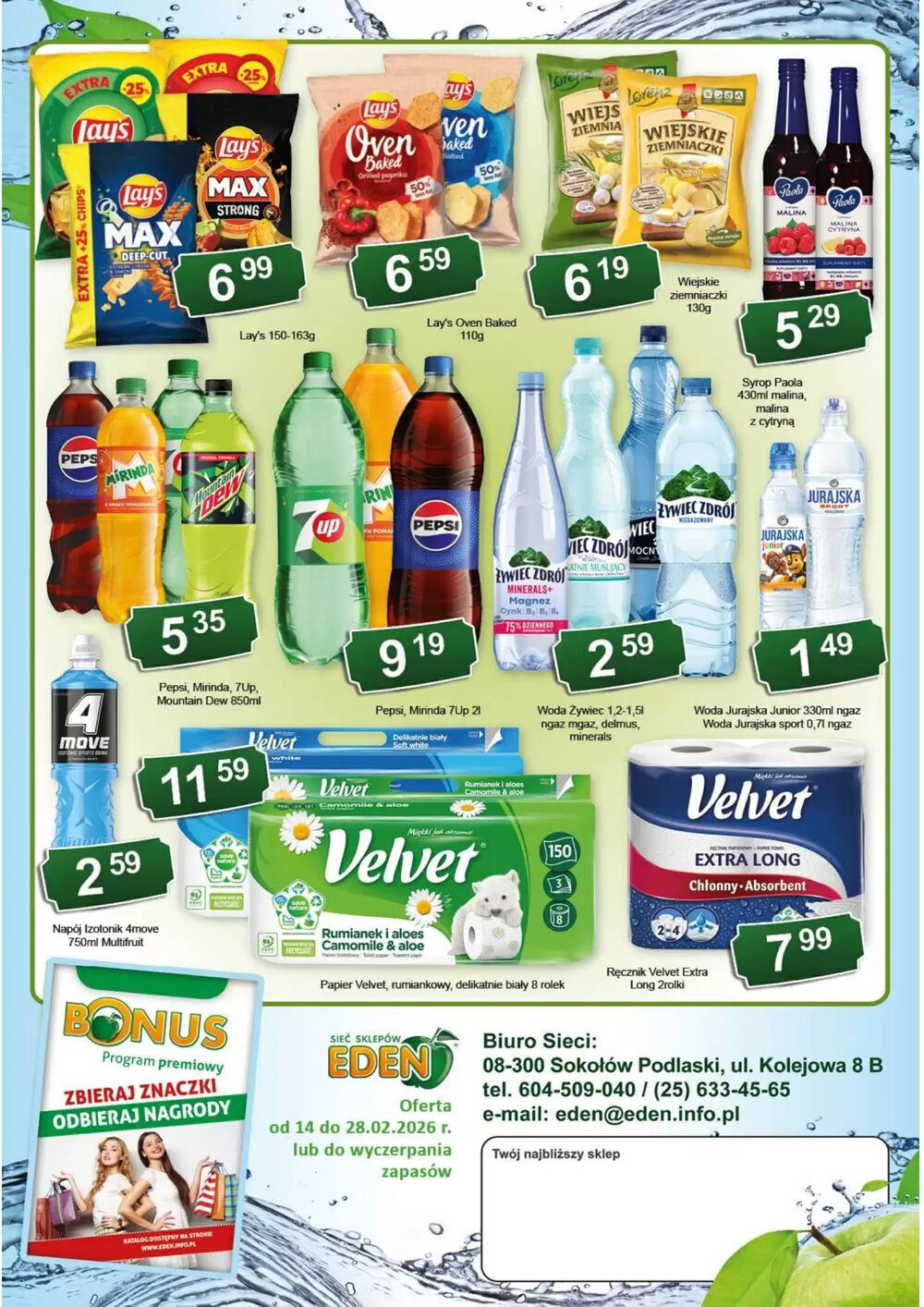 Gazetka promocyjna Eden  ważna od 01.02.2026 - Strona 4.